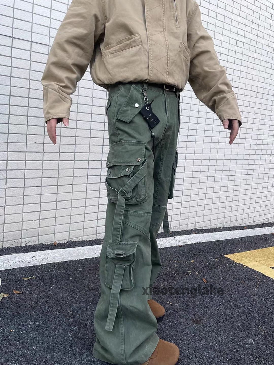 Designer × Japanese Brand × Vintage utility military outdoor tactical bootcut cargo pants Size US 32 / EU 48 - 3 Thumbnail