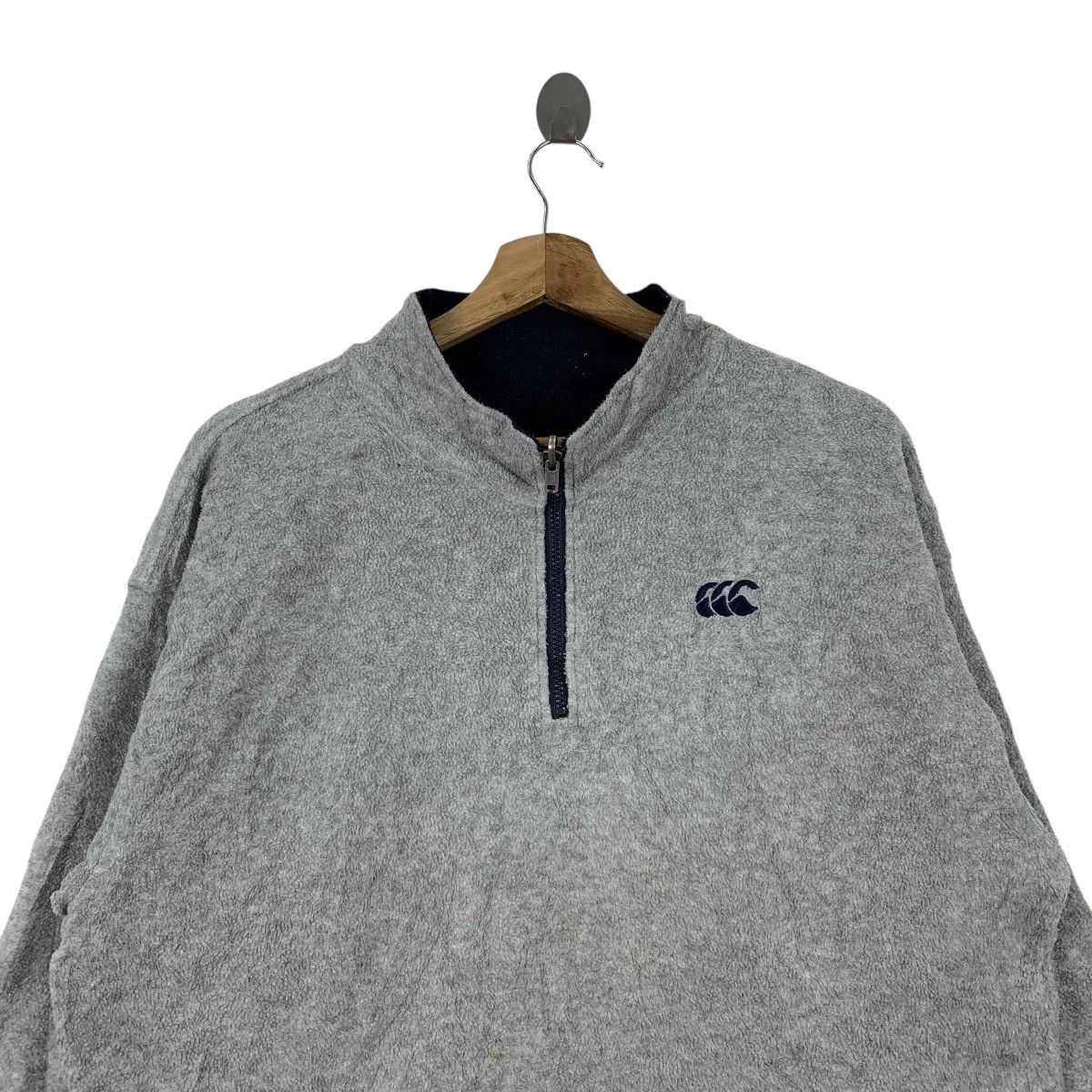 Canterbury of New Zealand CANTERBURY Of New Zealand Rugby Reversible Flece Half Zipper Size US L / EU 52-54 / 3 - 5 Thumbnail