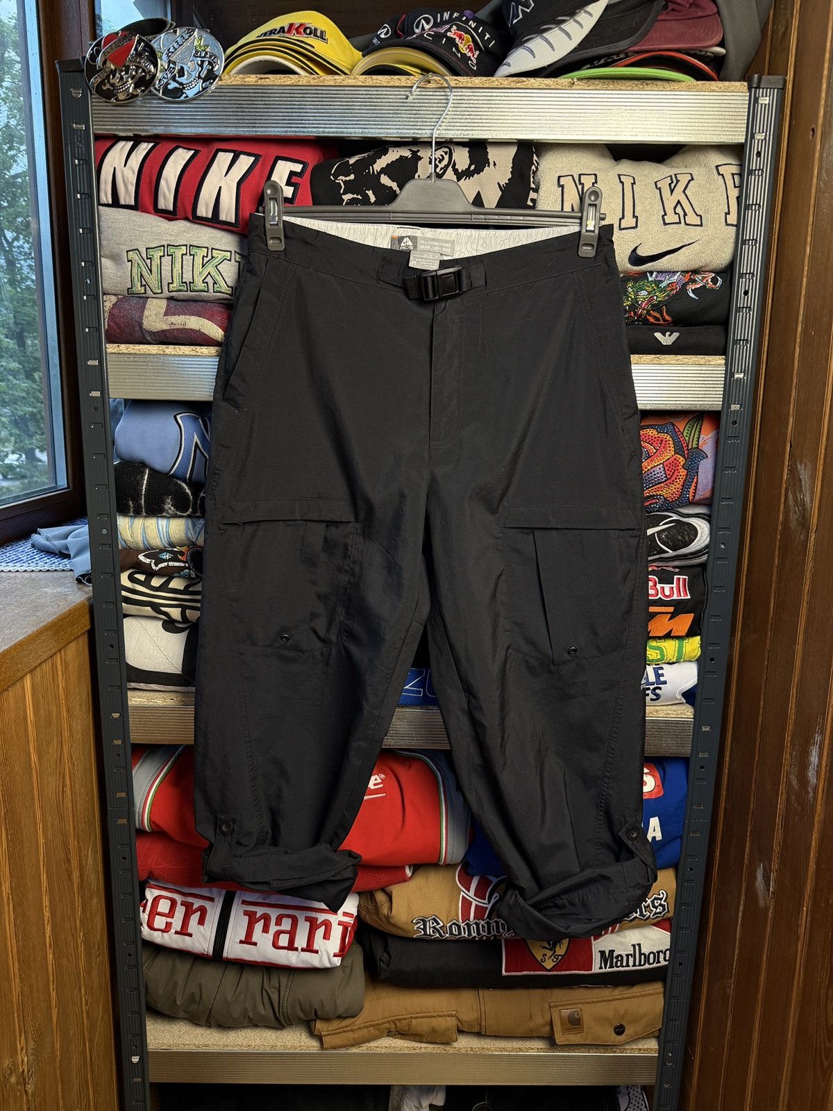 Nike ACG Vintage Nike ACG Nylon Pants Y2K Size US 34 / EU 50 - 2 Thumbnail