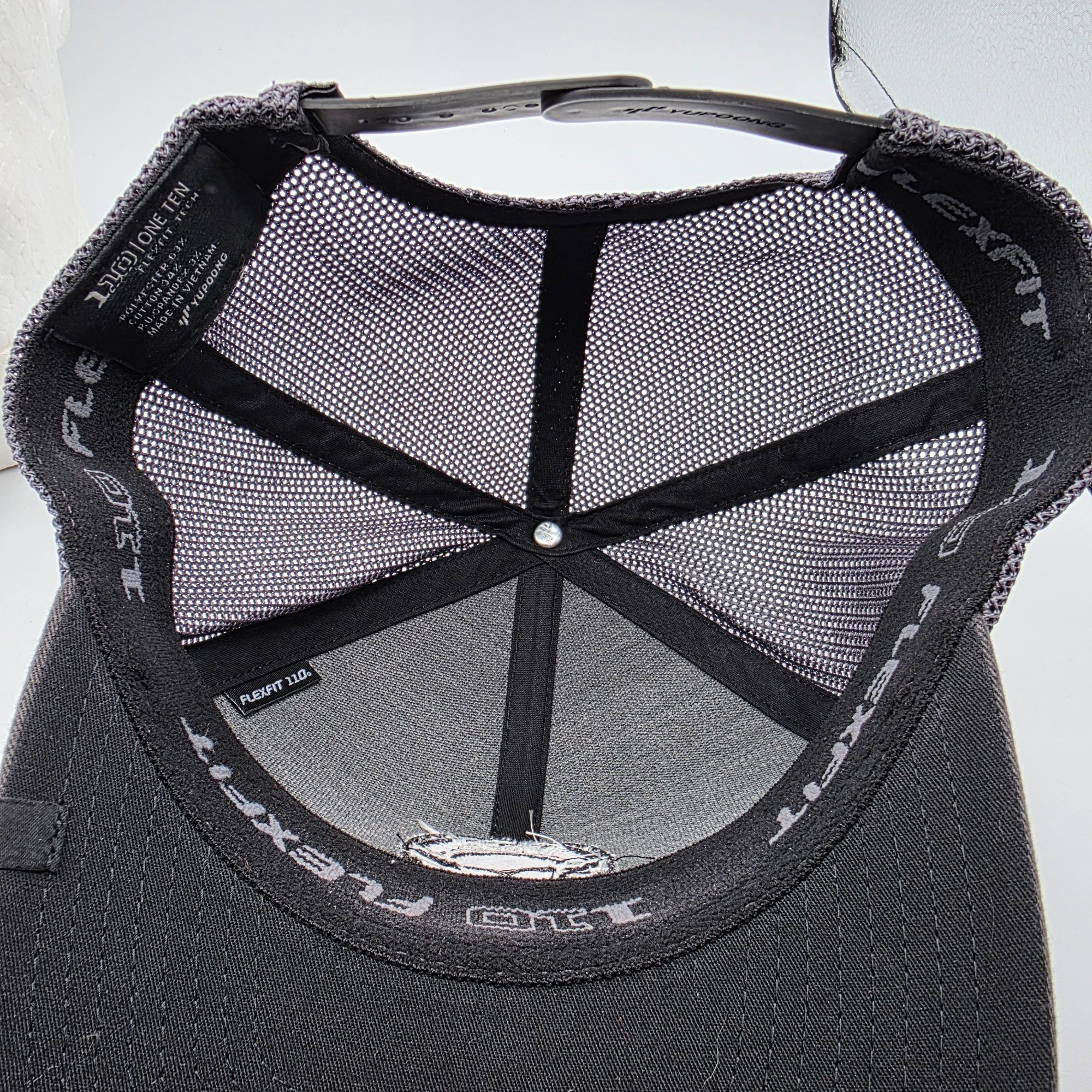 TravisMathew Travis Mathew The Member 2022 Snapback Hat Gray Mesh Adjusta Size ONE SIZE - 6 Thumbnail