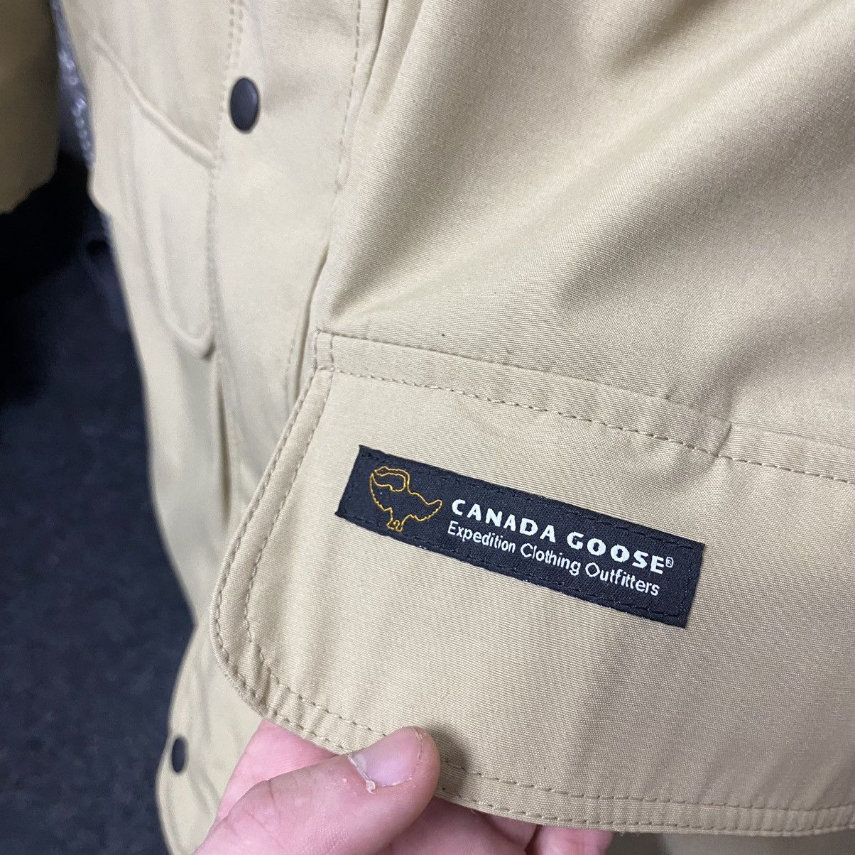 Canada Goose Canada Goose Puffer Jacket Vintage Halifax Parka Size US L / EU 52-54 / 3 - 6 Thumbnail