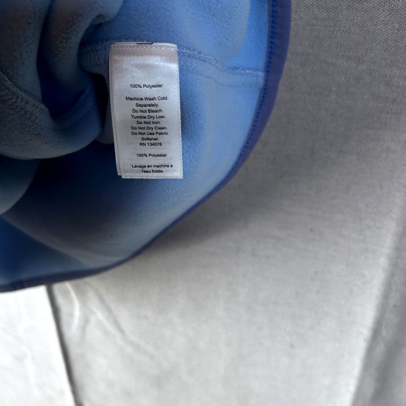 Vineyard Vines Vineyard Vines Harbor Fleece Vest Light Blue Heather Full Zip Womens Medium Size M / US 6-8 / IT 42-44 - 4 Thumbnail