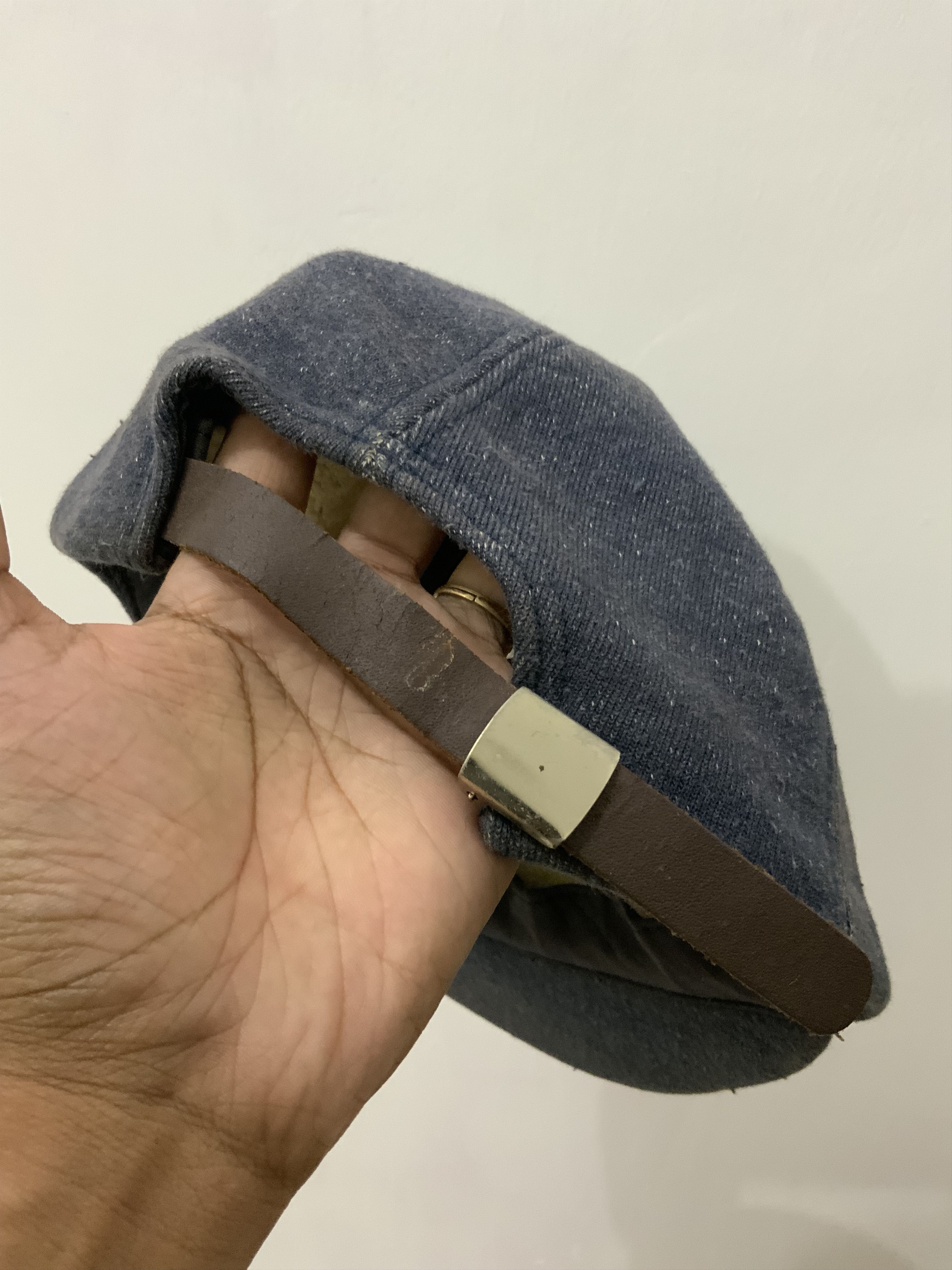 If Only Was True New York Hat & co Indigo Hat Size ONE SIZE - 10 Thumbnail