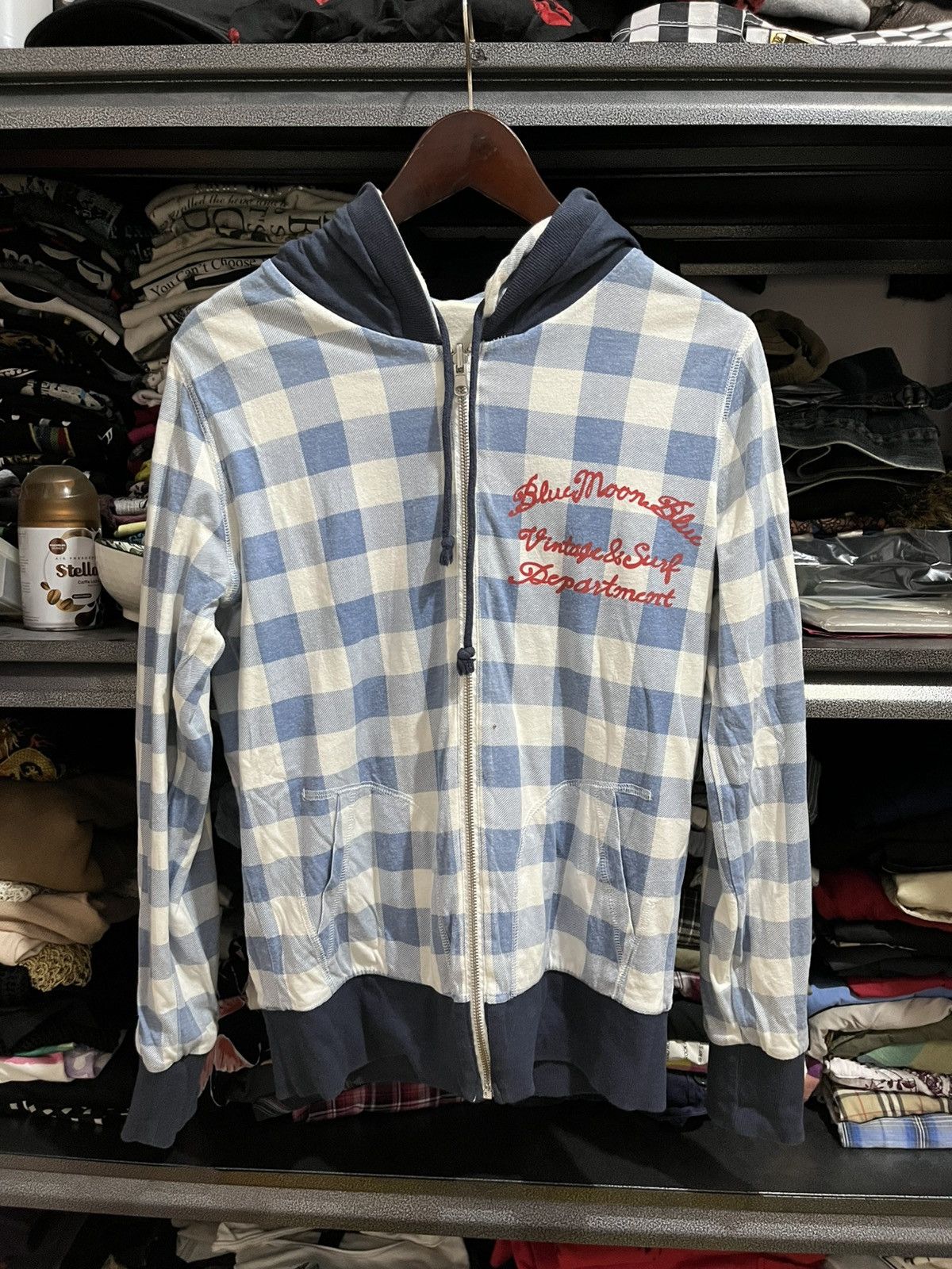Japanese Brand Blue moon blue reversible Size US M / EU 48-50 / 2 - 3 Thumbnail