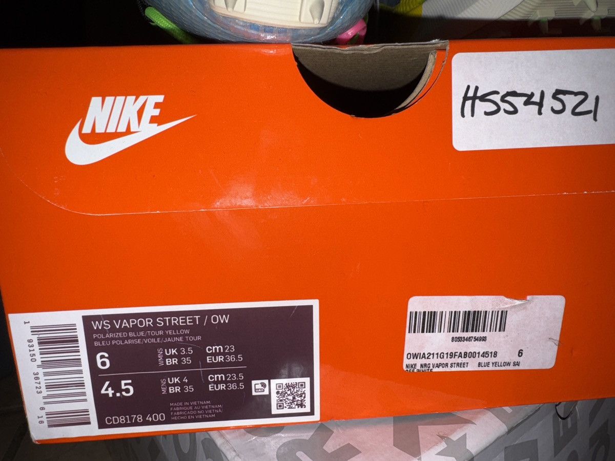 Nike × Off-White Nike Off-White vapor street Size US 6 / IT 36 - 8 Thumbnail