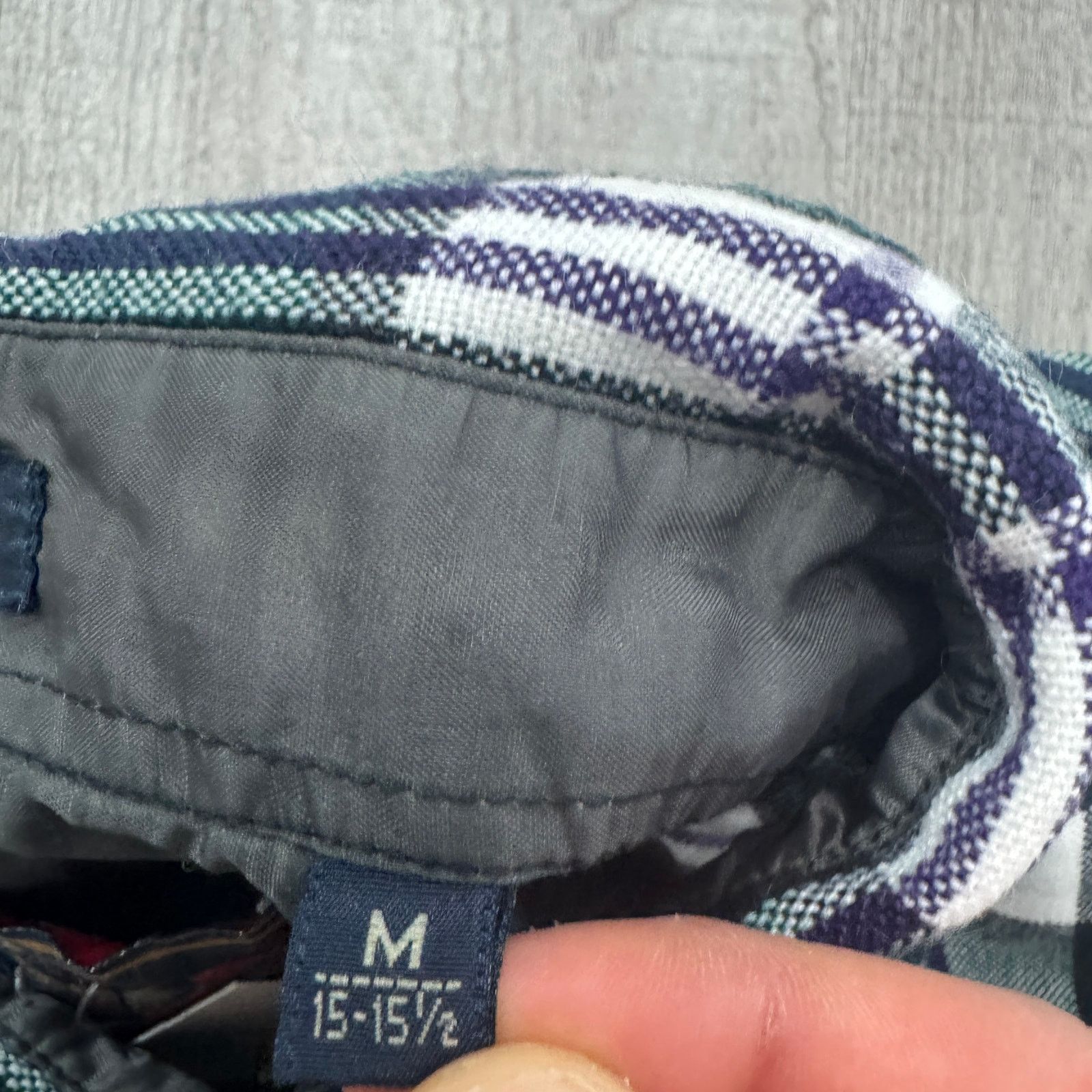 Vintage Vintage Backpack Sportswear Flannel Shirt Men's Medium Green Size US M / EU 48-50 / 2 - 5 Thumbnail