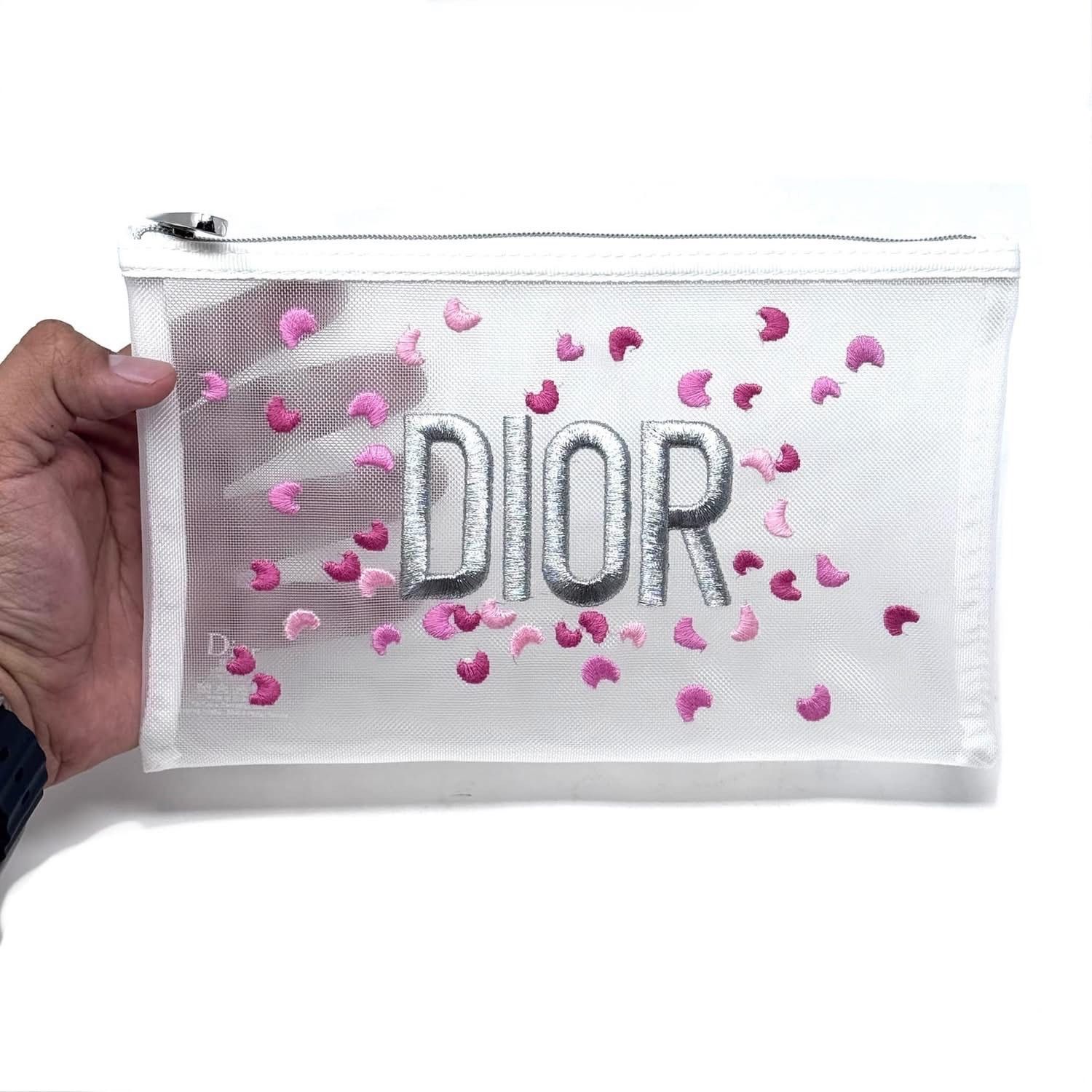 Dior Dior Mesh Zipper Pouch Size ONE SIZE - 4 Thumbnail