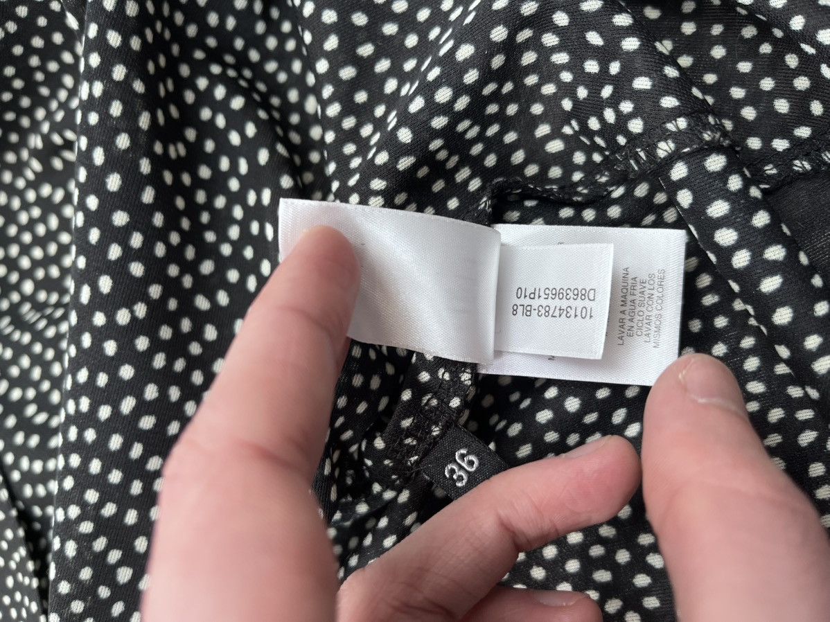 Balenciaga BALENCIAGA SILK ARCHIVE POLKA DOT MESH WRAP DRESS CARDIGAN Size XS / US 0-2 / IT 36-38 - 9 Thumbnail
