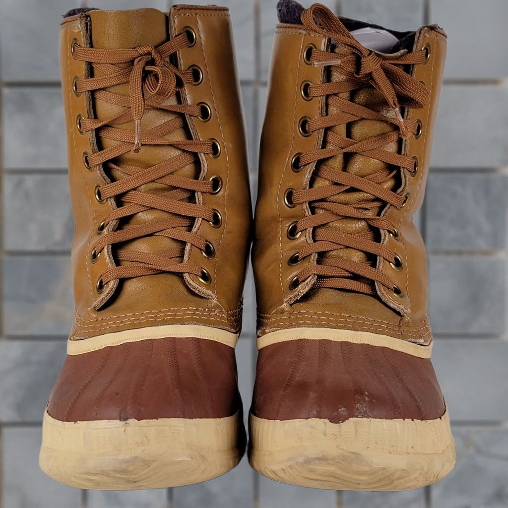 SOREL × Vintage Vintage 80s Sorel Arctic Pac Brown Leather  display picture 1