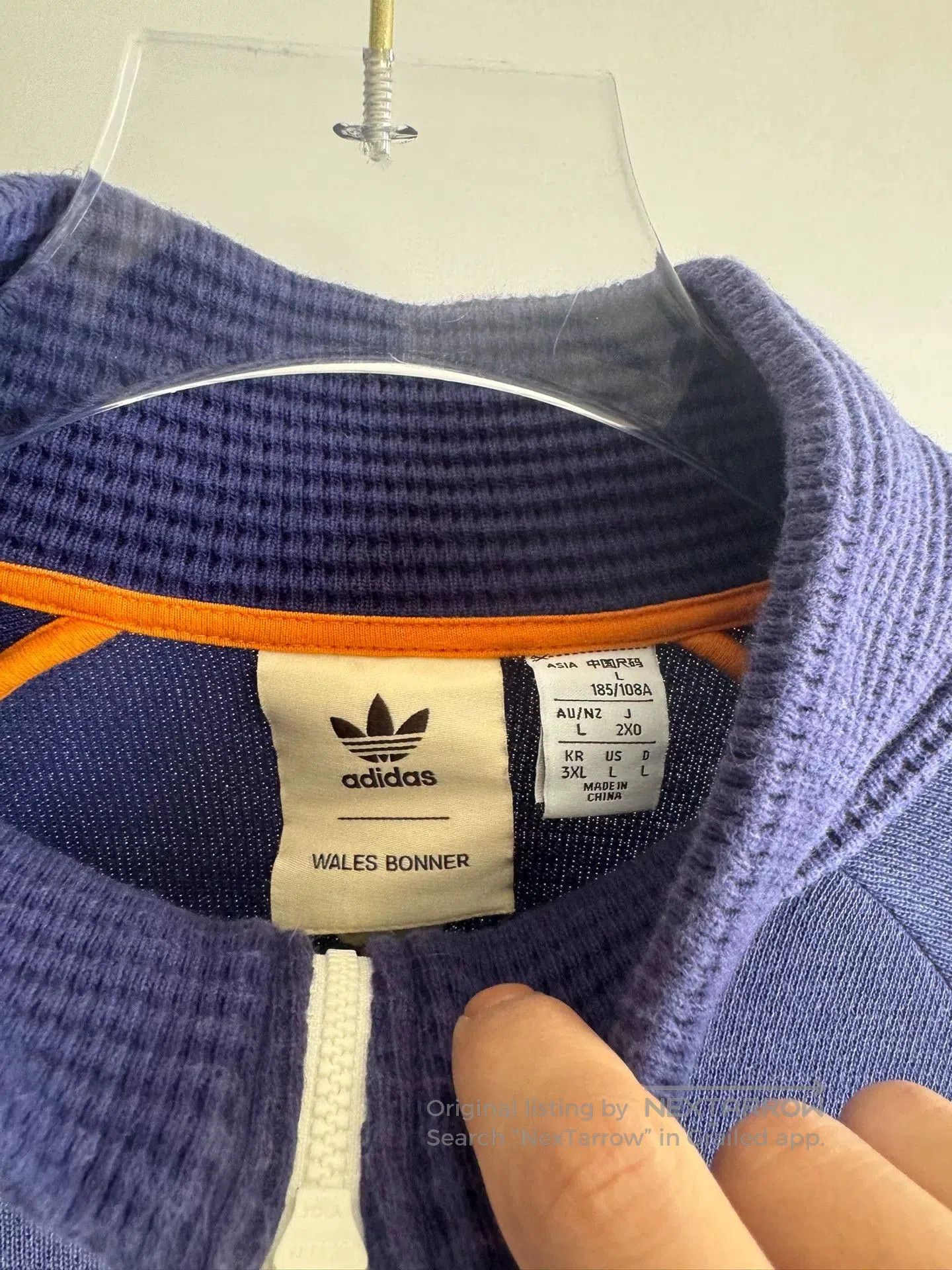 Wales Bonner Adidas Wales Bonner Knit Jacket Blue. Size US L / EU 52-54 / 3 - 5 Thumbnail