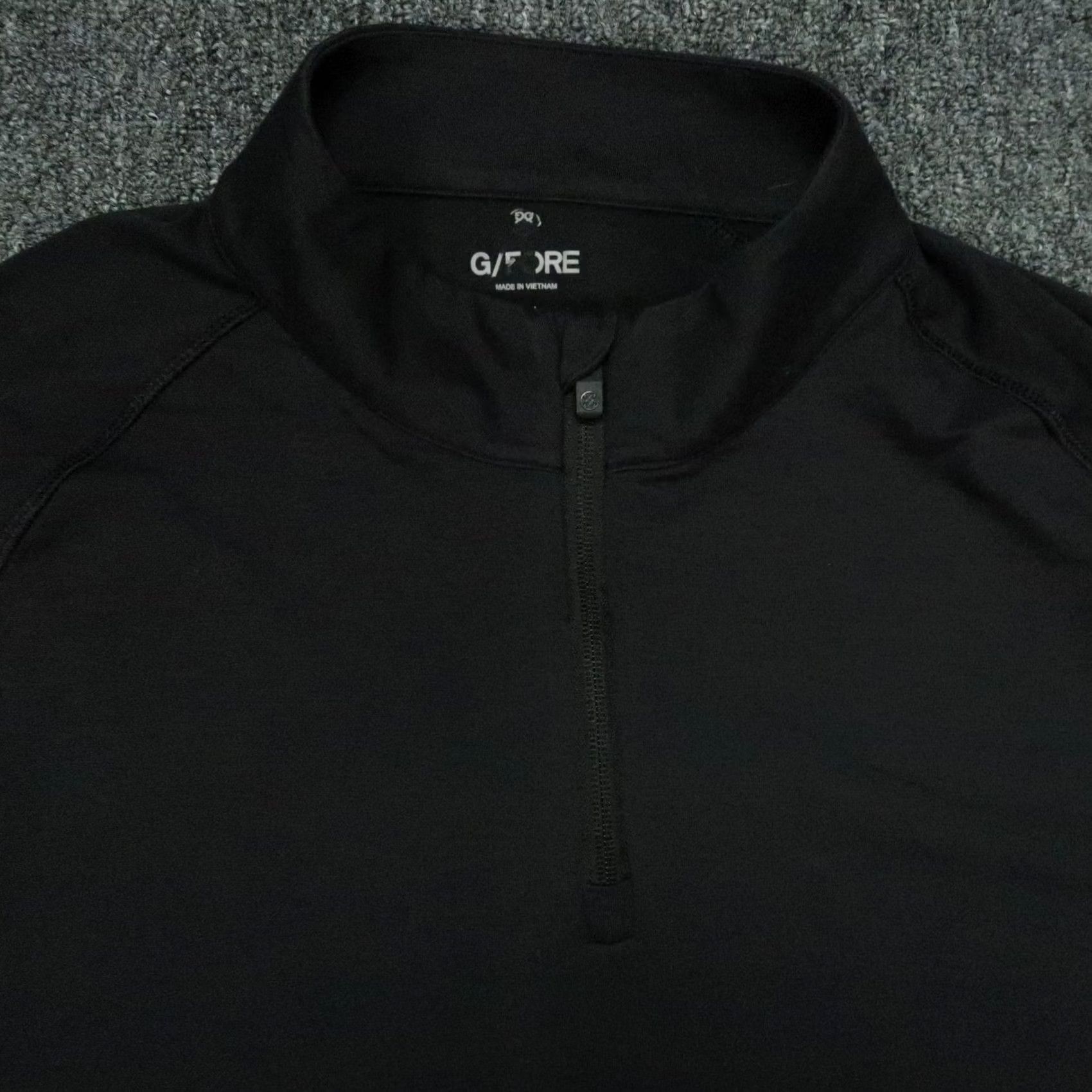 G/FORE G FORE Mens Small Black Luxe Performance Pullover 1/4 Zip Cosmopolitan Las Vegas Size US S / EU 44-46 / 1 - 2 Thumbnail