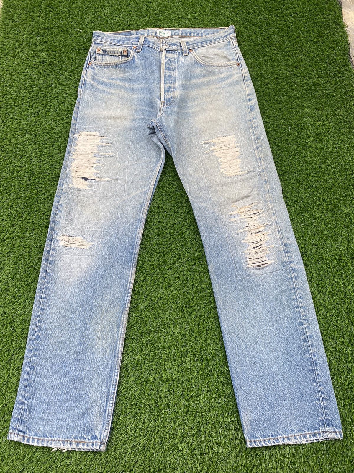 Levi's Vintage Levis 501xx Distressed Pant Size US 32 / EU 48 - 1 Thumbnail