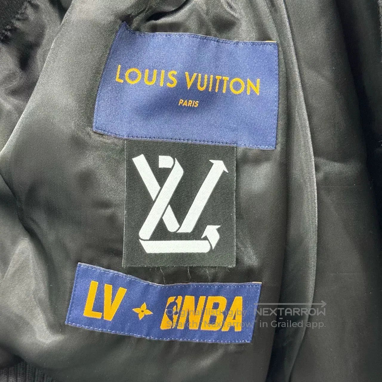Louis Vuitton Louis Vuitton NBA Flocked Logo Baseball Jacket. Size US L / EU 52-54 / 3 - 5 Thumbnail
