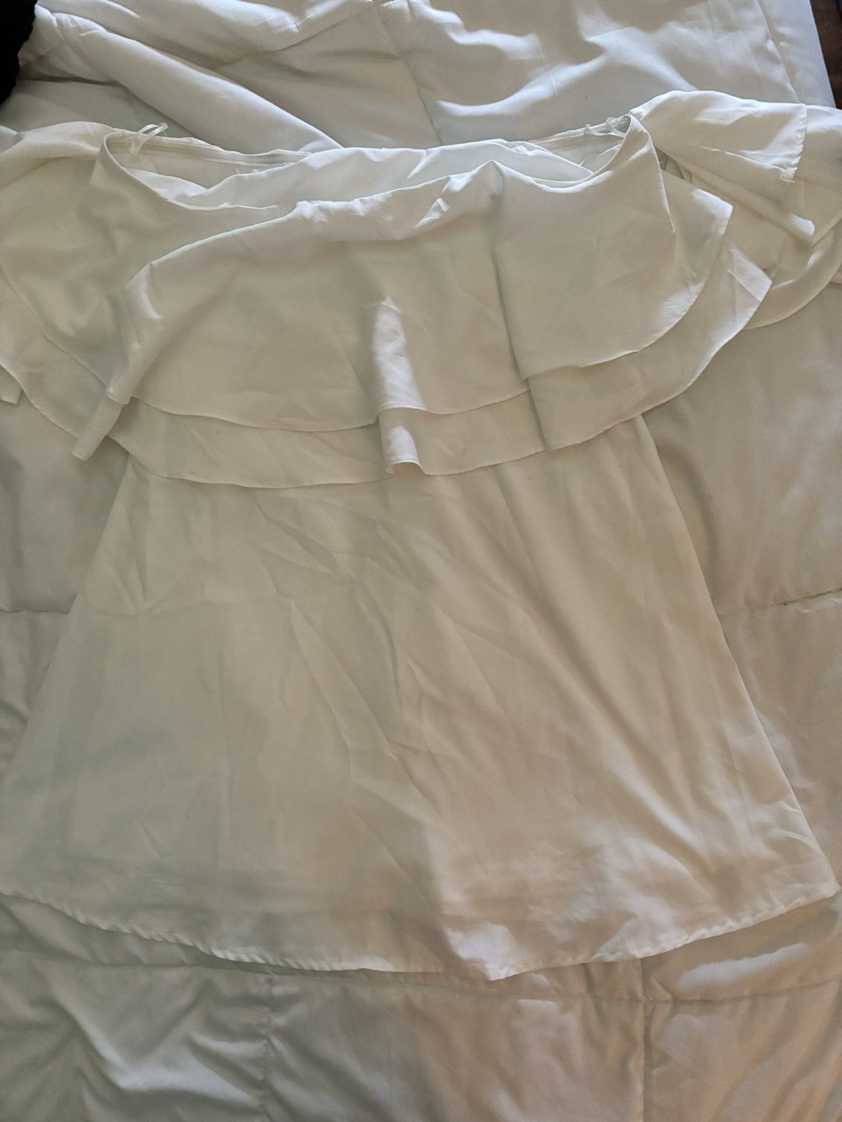 Fashion Nova Fashion Nova White Mini Dress Size Medium Size M / US 6-8 / IT 42-44 - 5 Thumbnail