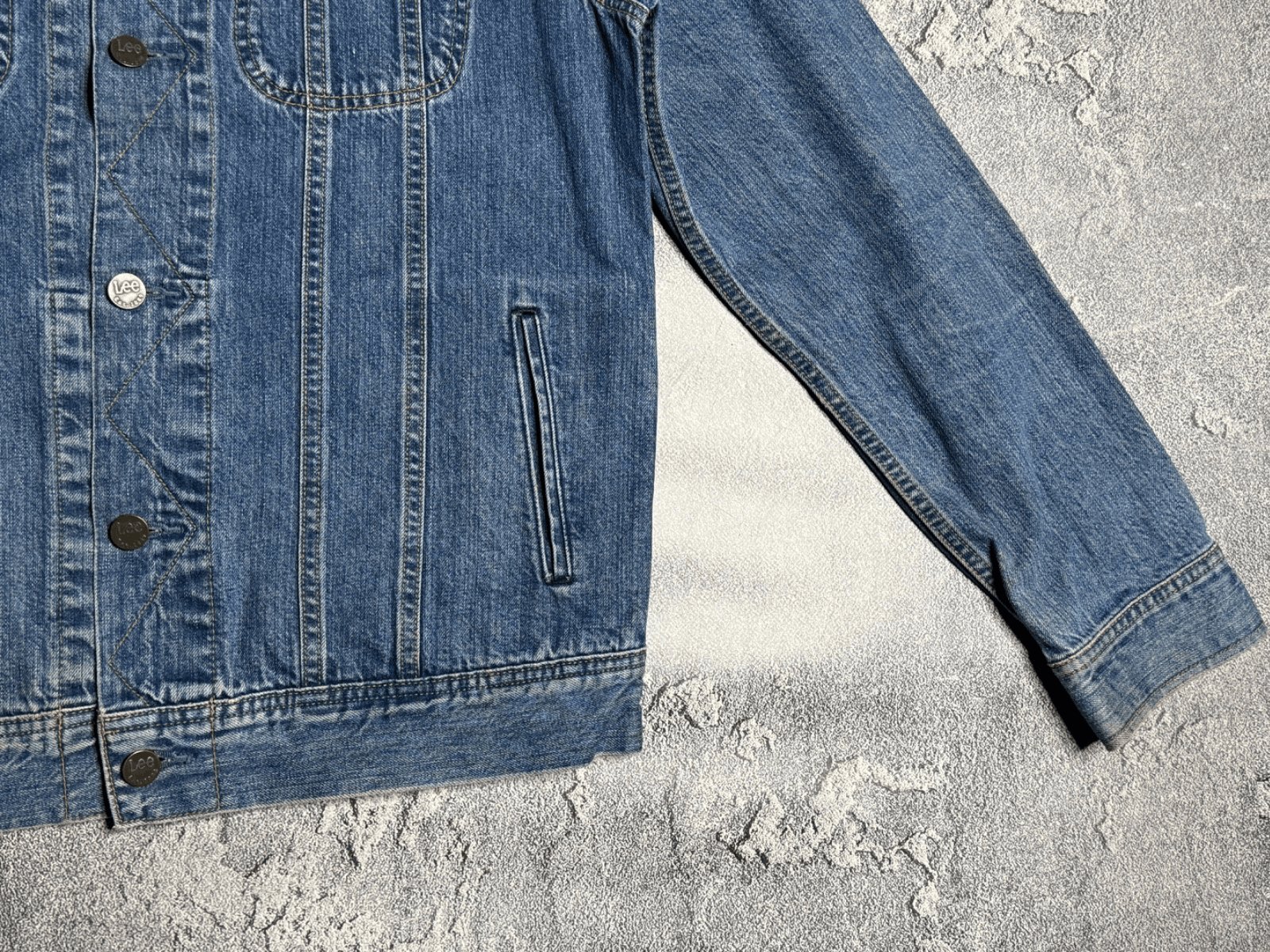 Lee Lee men's denim jacket L Size US L / EU 52-54 / 3 - 3 Thumbnail