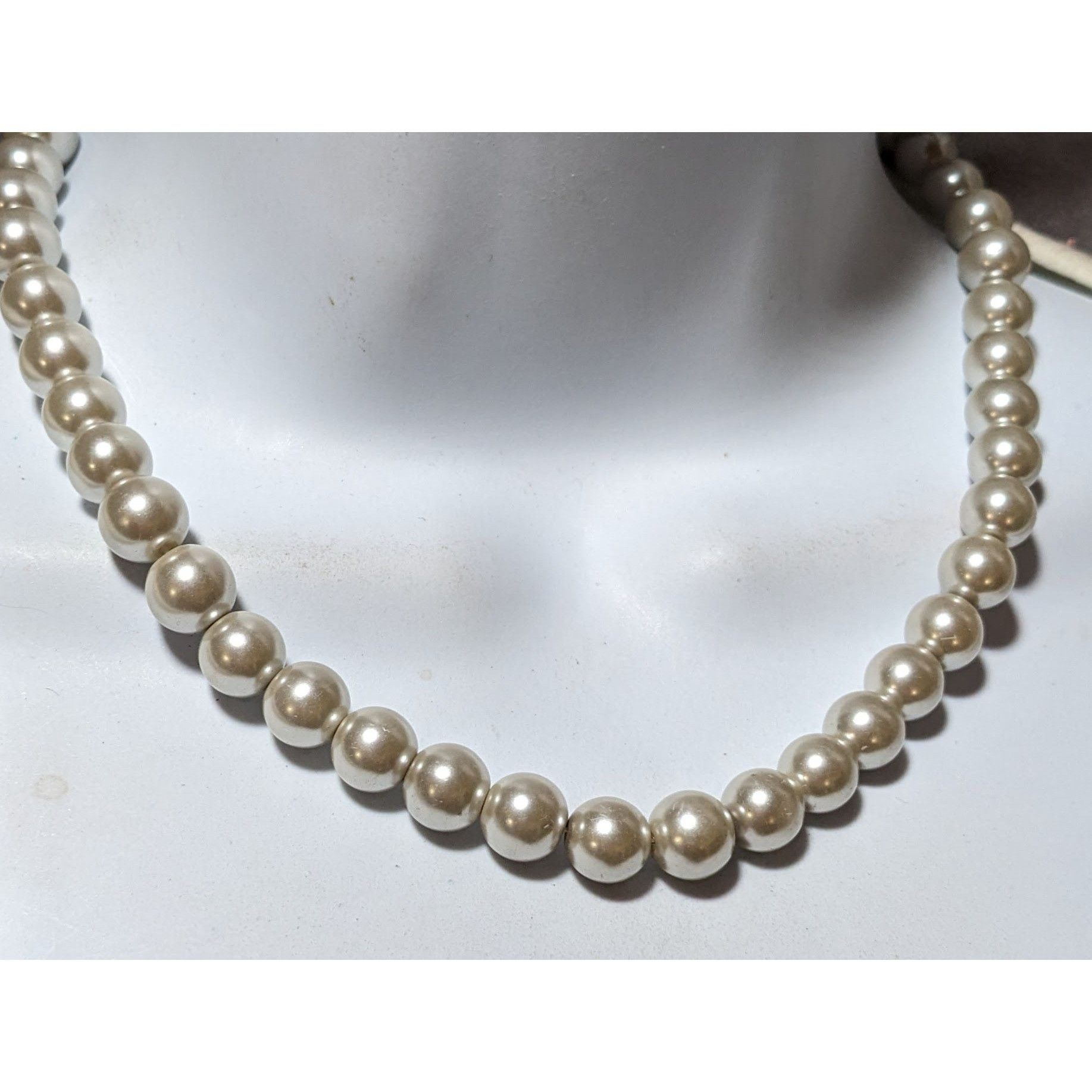 Other Classic Glass Faux Pearl Beaded Necklace Size ONE SIZE - 6 Thumbnail