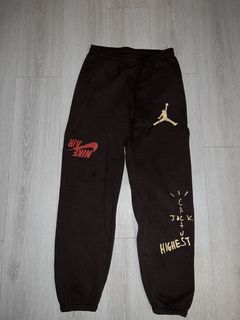 Travis Scott Jordan Sweatpants Grailed