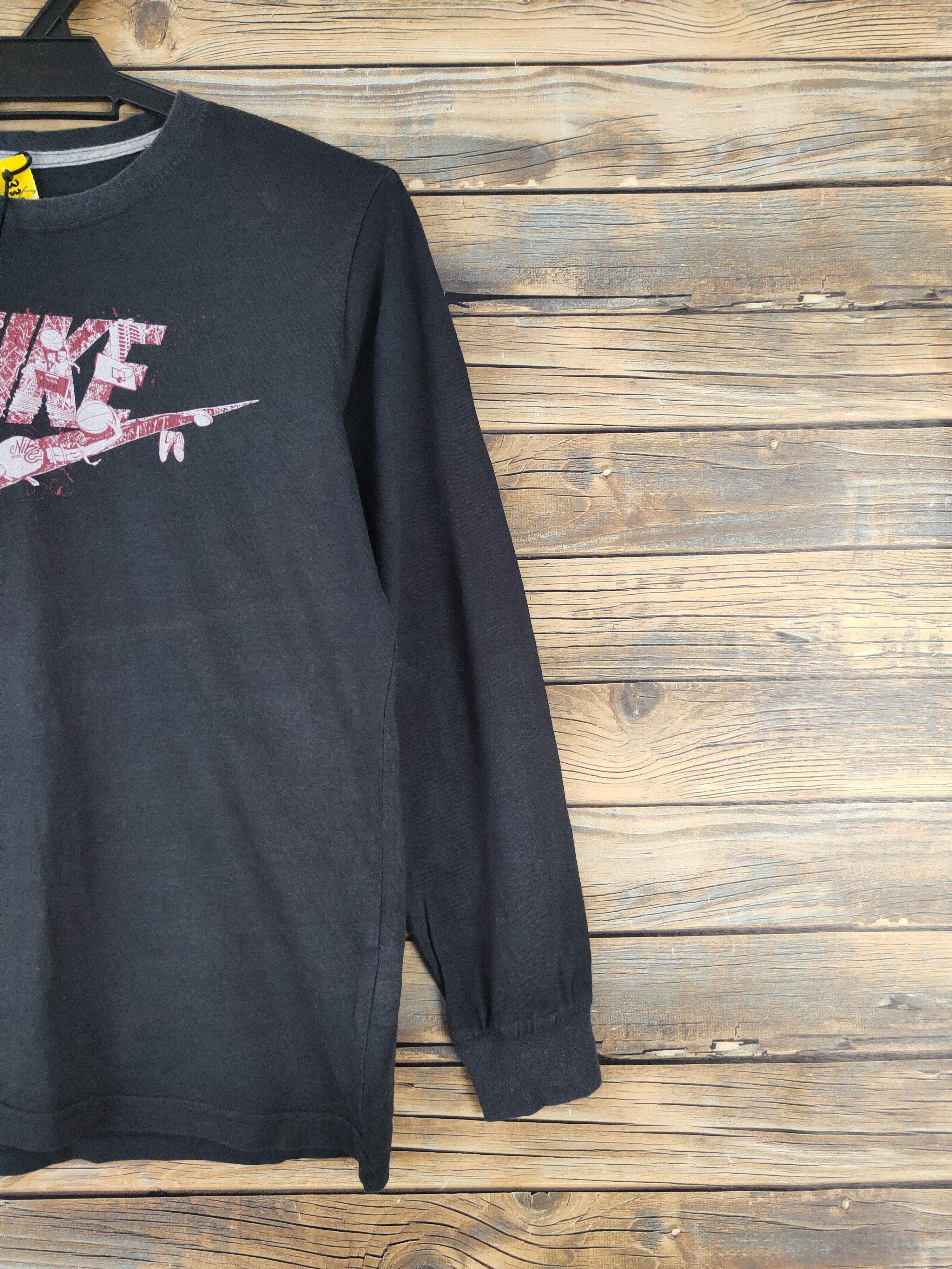 Nike Nike Black Long Sleeve vintage #W2046 Size M / US 6-8 / IT 42-44 - 5 Thumbnail