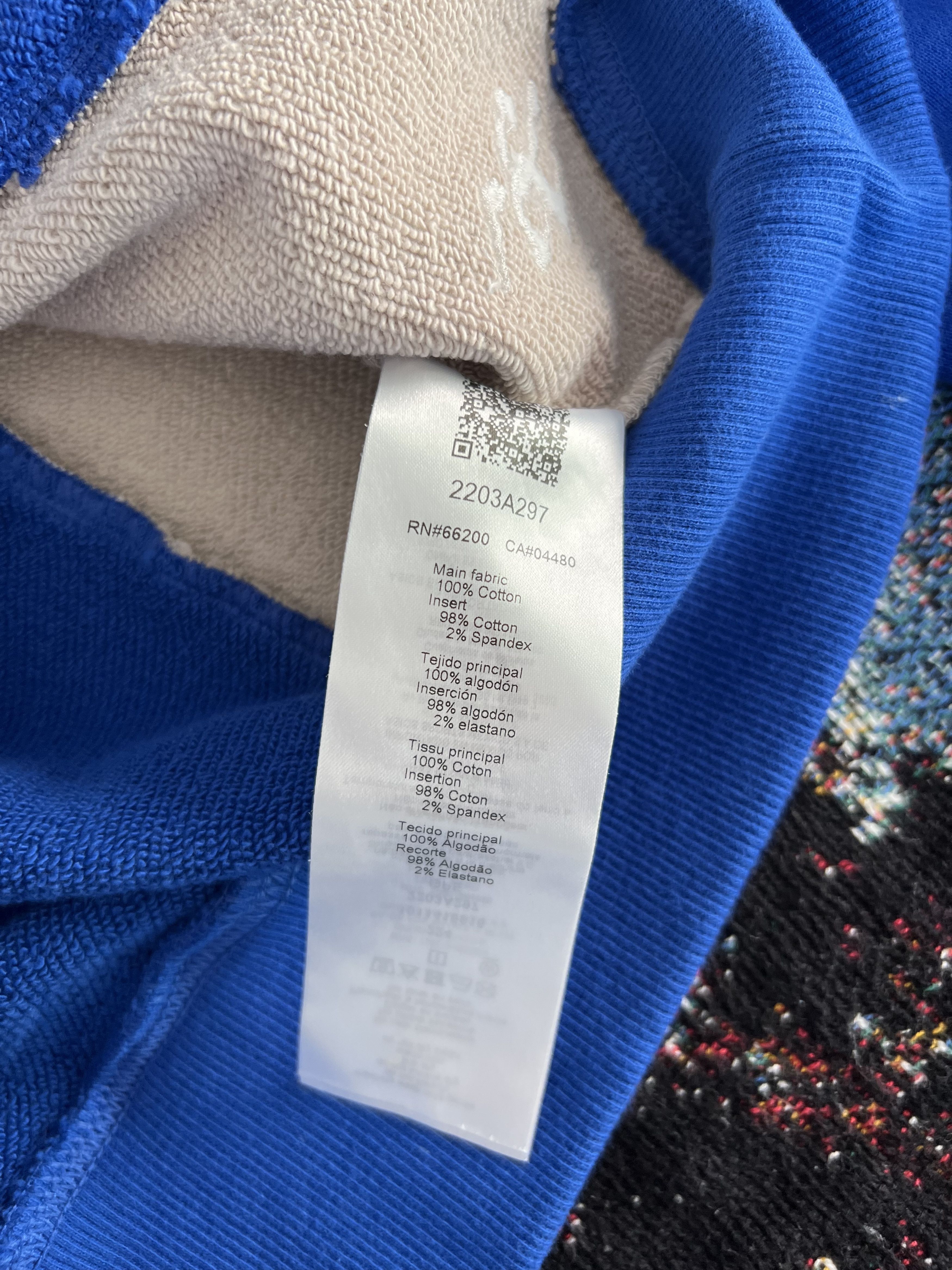 Asics × Kiko Kostadinov Asics Novalis Bixance Sweatshirt in Blue Size US L / EU 52-54 / 3 - 8 Thumbnail