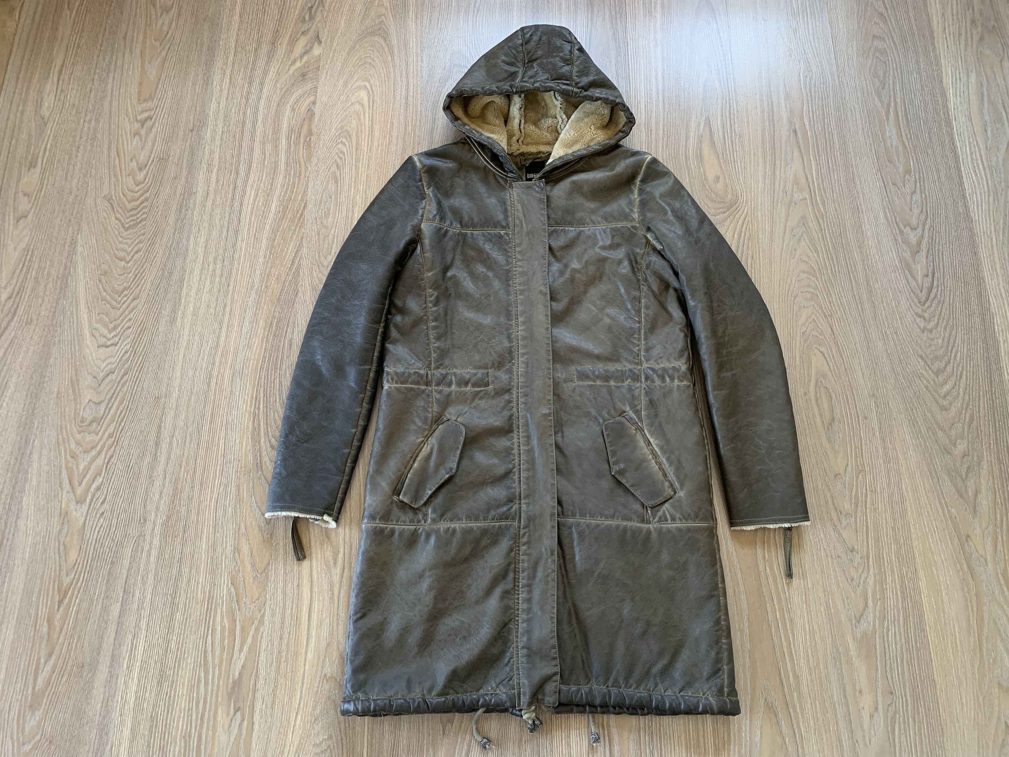 Other Montgomery Different Grunge Sherpa Coat With Hood Jacket Size US M / EU 48-50 / 2 - 10 Thumbnail