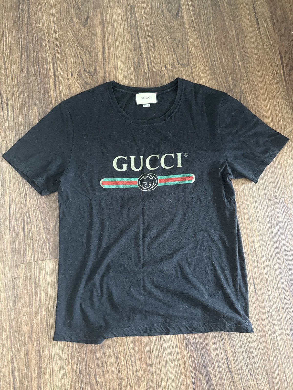 Gucci Gucci logo shirt Size US XL / EU 56 / 4 - 1 Thumbnail