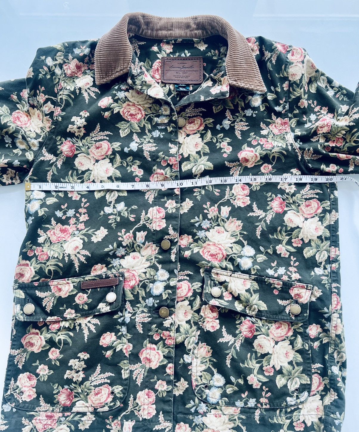 Polo Ralph Lauren VINTAGE 90s RALPH LAUREN JEANS Floral Jacket Country Barn Size M / US 6-8 / IT 42-44 - 12 Thumbnail