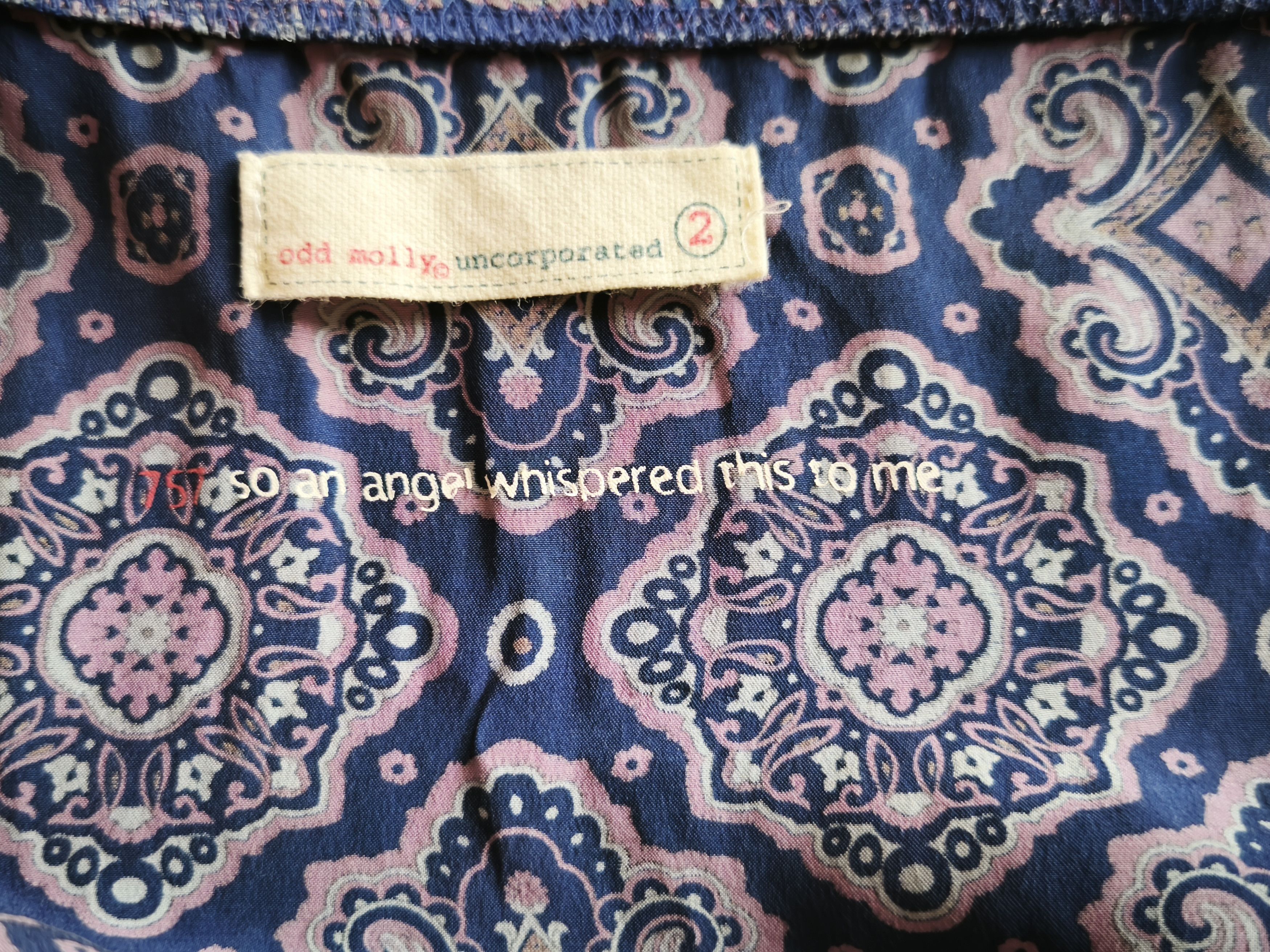 Odd Molly Vintage silk sundress sleeveless summer babydoll mini dress Size M / US 6-8 / IT 42-44 - 8 Thumbnail