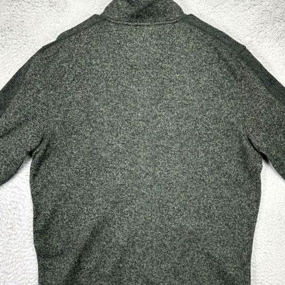 Van Heusen Van Heusen Sweatshirt Pullover Fleece Green Grey Mens Large New with Tags Pullover Zip Zipper Solid Pattern Breathing Casual Size US L / EU 52-54 / 3 - 4 Thumbnail