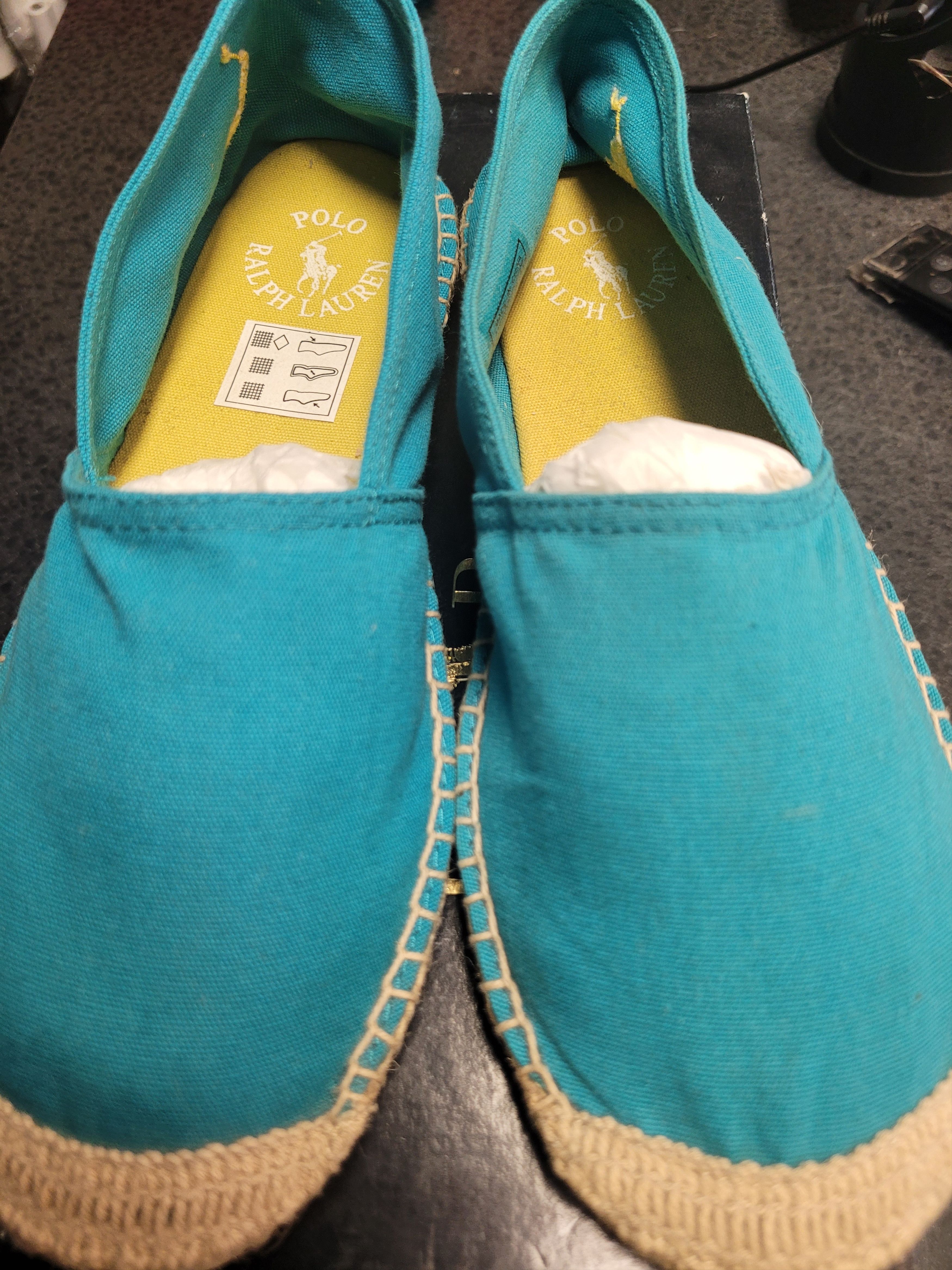 Polo Ralph Lauren Turquoise Bowman Size US 5.5 / IT 35.5 - 5 Thumbnail