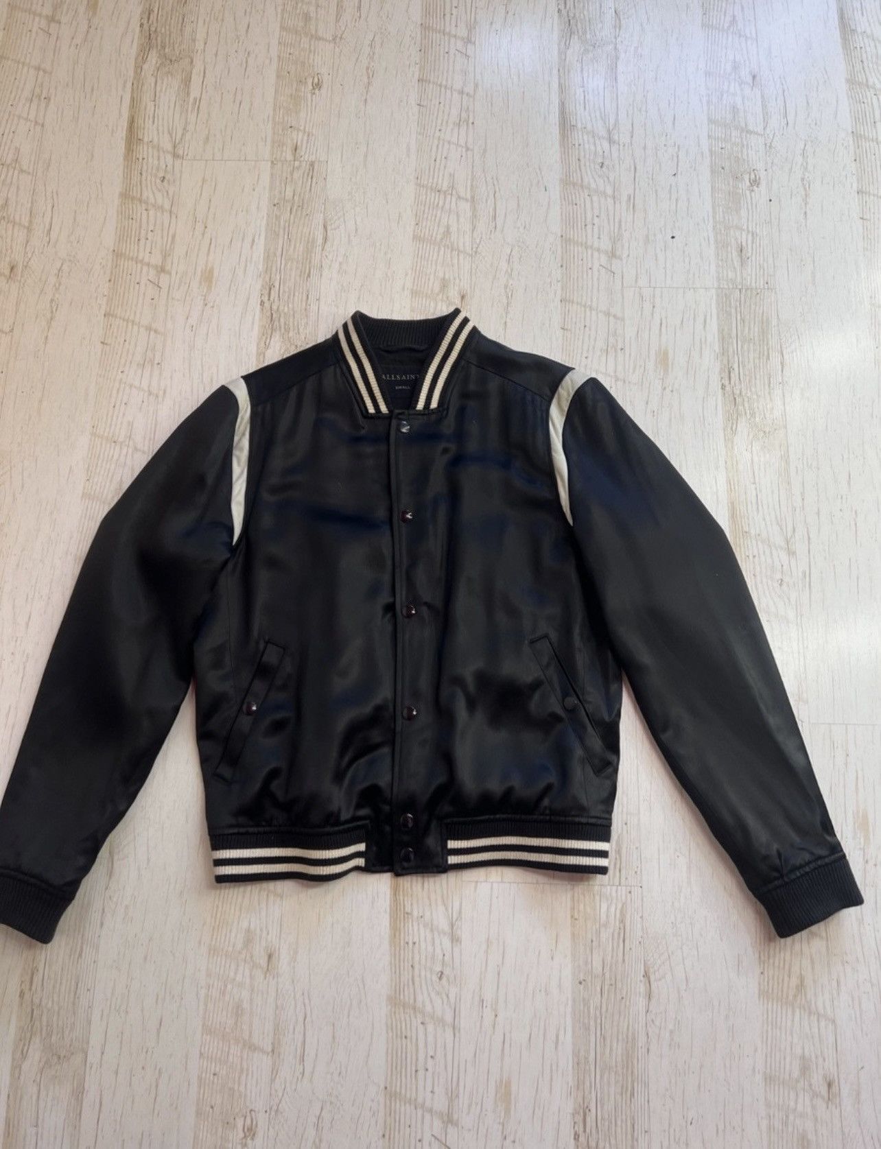 Allsaints AllSaints Matsu Varsity Bomber Jacket – Size S Size US S / EU 44-46 / 1 - 2 Thumbnail