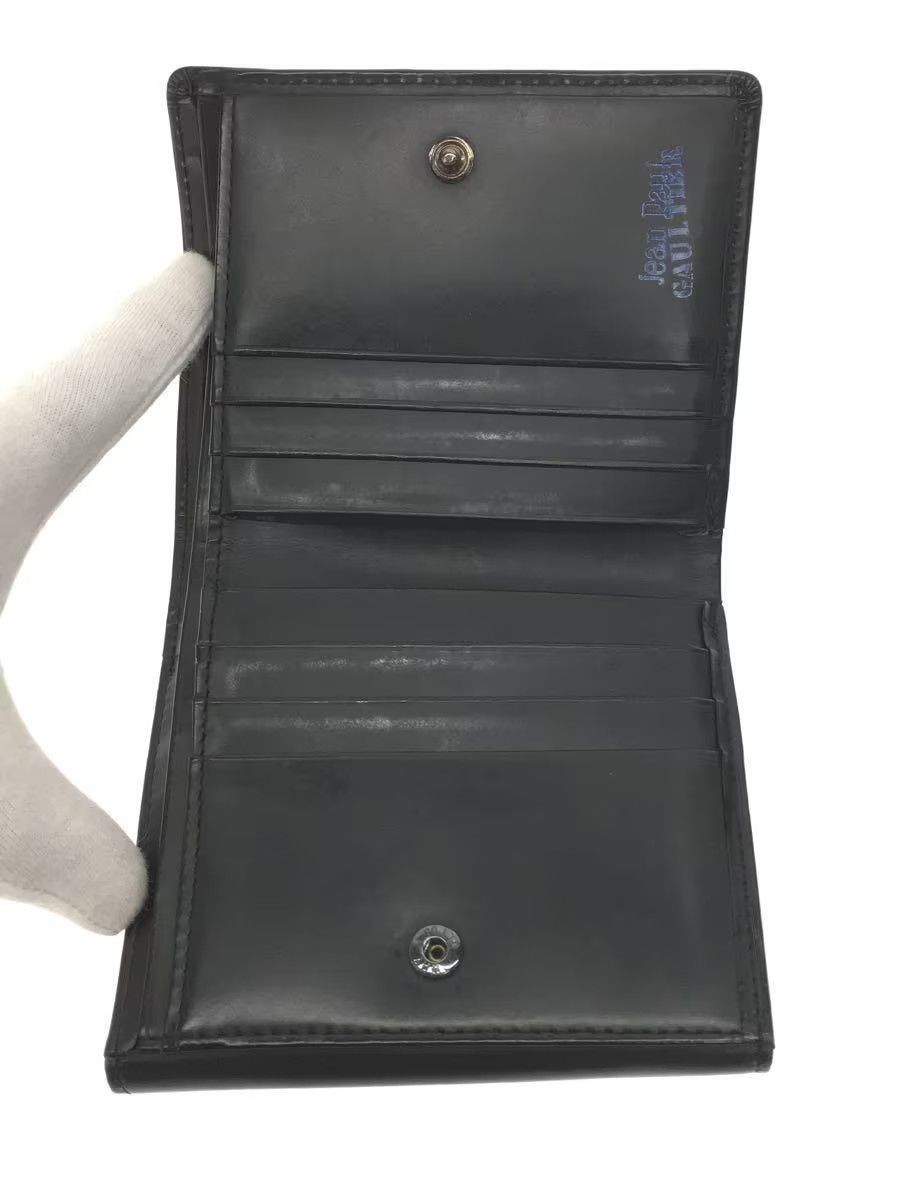 Jean Paul Gaultier Badge Leather Wallet Size ONE SIZE - 4 Thumbnail