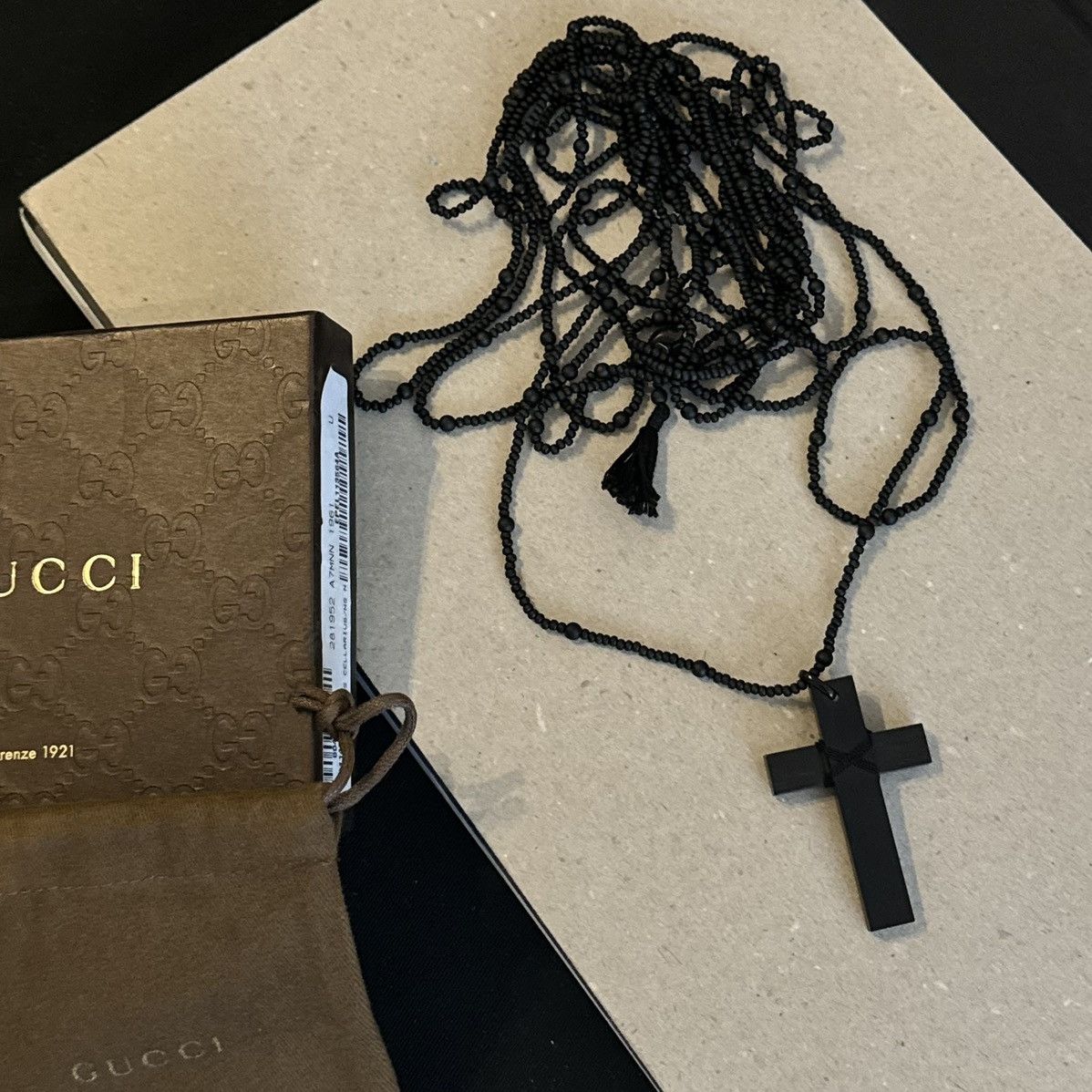 Gucci GUCCI by Tom Ford Fall 2002 Runway Cross | Necklace | Choker Size ONE SIZE - 21 Thumbnail