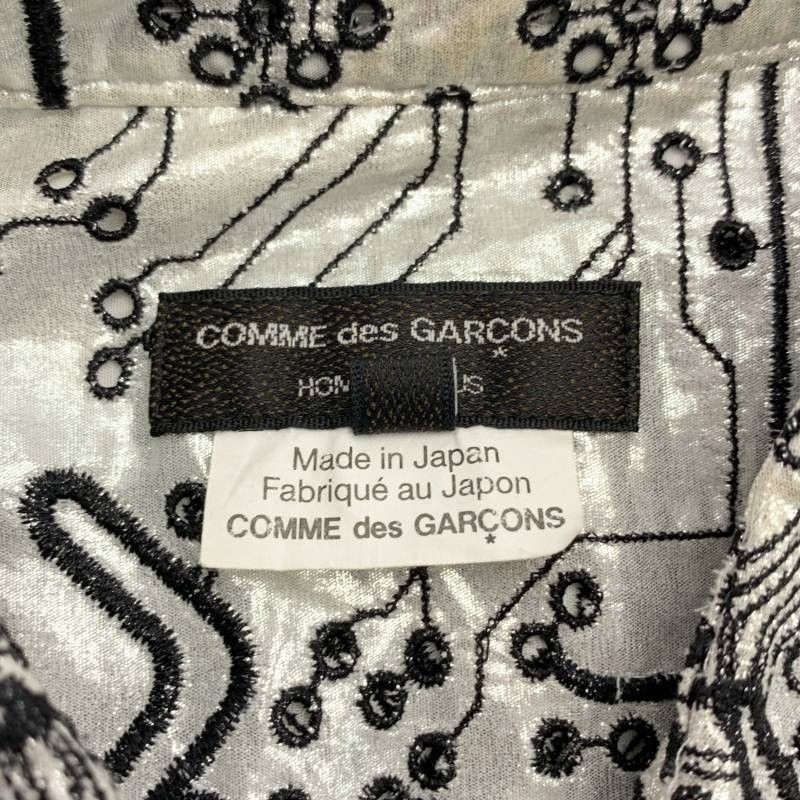 Comme des Garcons COMME des GARCONS HOMME PLUS 21SS Perforated metallic SHIRT Size US M / EU 48-50 / 2 - 6 Thumbnail
