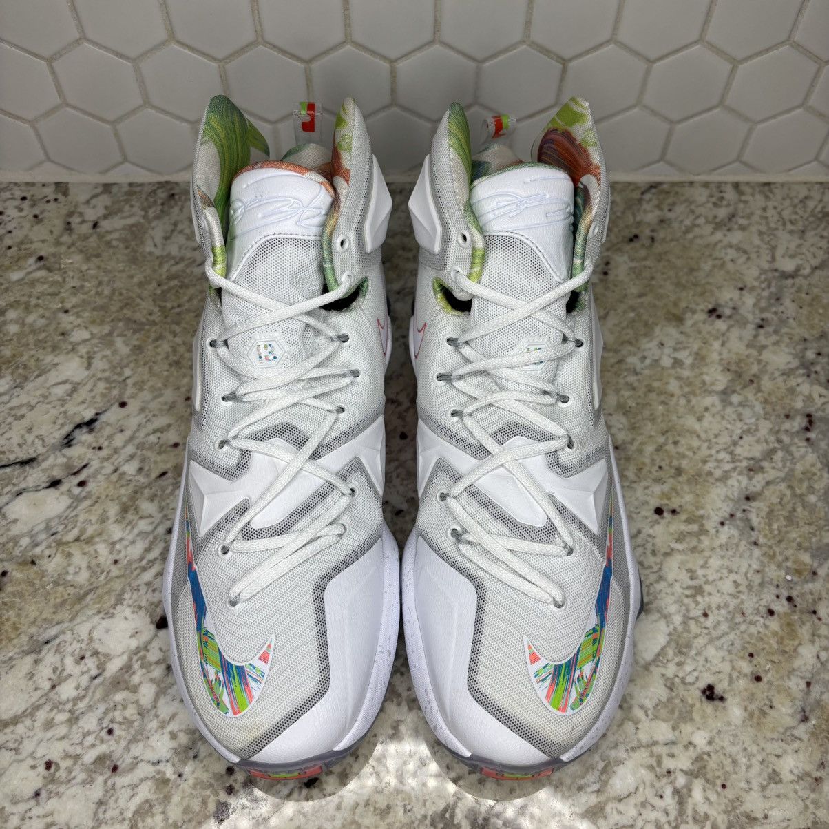 Nike Size 11.5 - Nike LeBron 13 Easter CLEAN W/Box Size US 11.5 / EU 44-45 - 5 Thumbnail