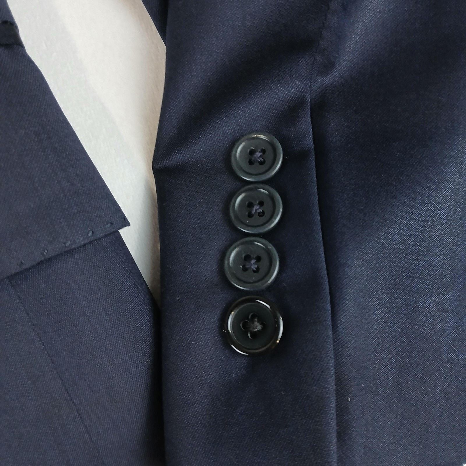Ermenegildo Zegna Ermenegildo Zegna Cloth Suit Mens 46 Long 38x32 Navy Blue Size 46L - 7 Thumbnail