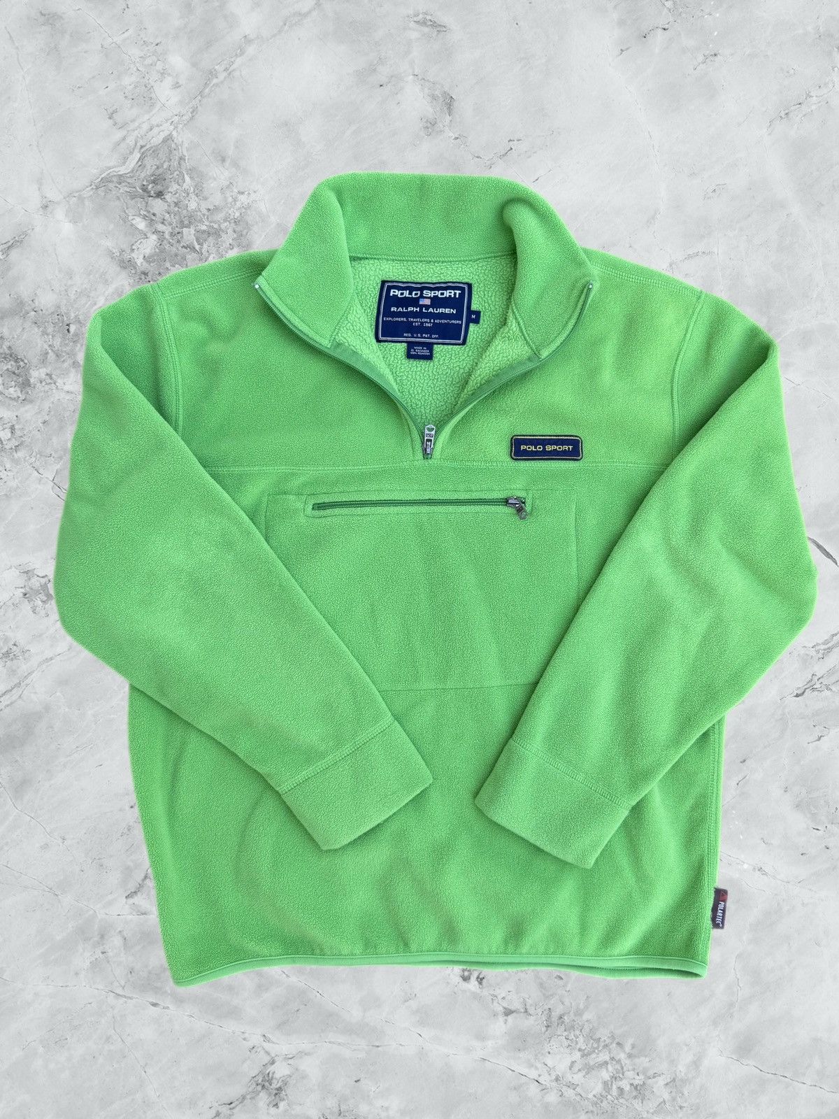 Polo Ralph Lauren ralph lauren polo sport half zipper fleece shirt Size Medium Size US M / EU 48-50 / 2 - 7 Thumbnail