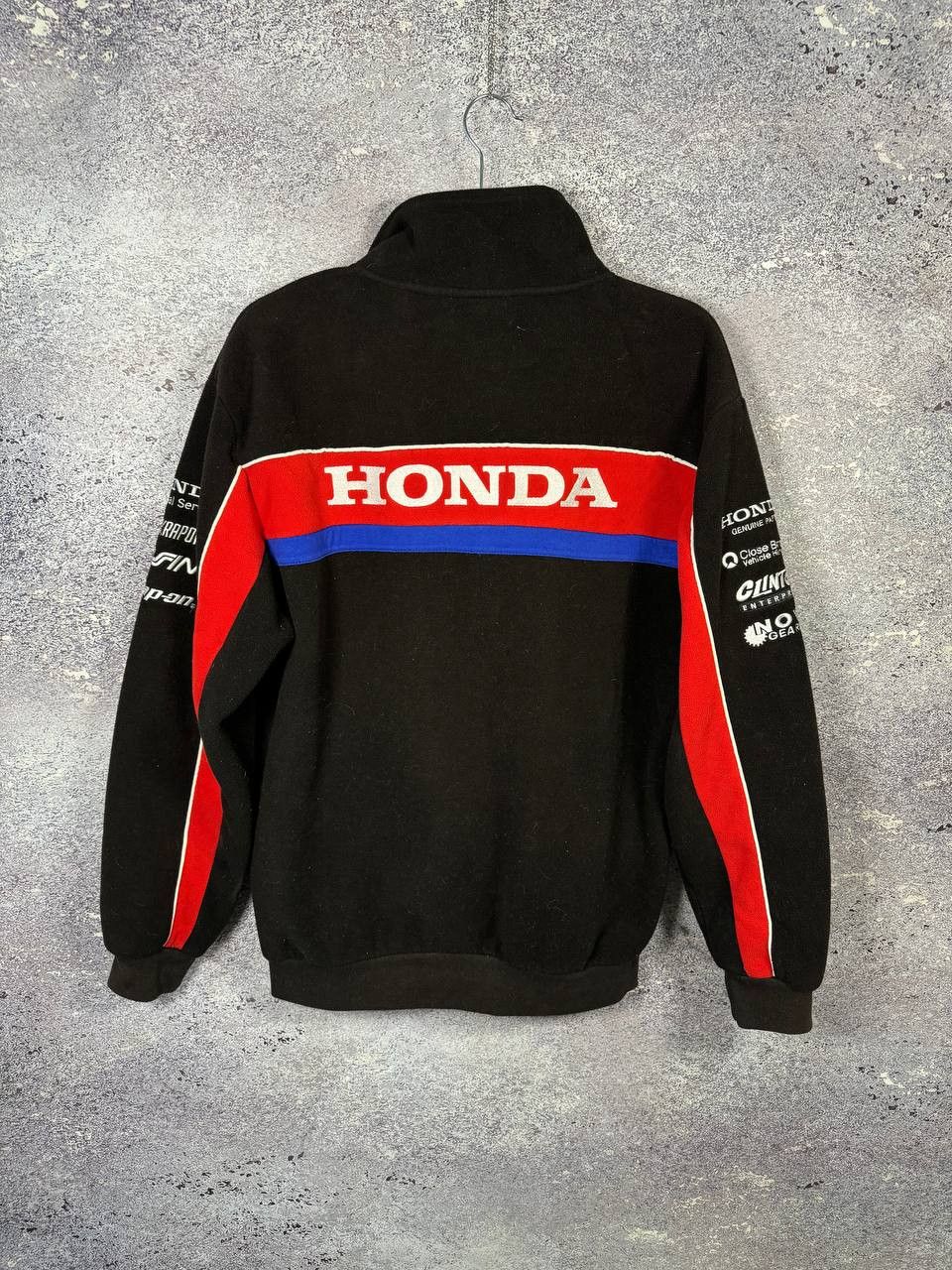 Formula 1 × Honda Honda Fleece Jacket Zip Clinton Castrol Nissin Akrapovich Size US S / EU 44-46 / 1 - 16 Thumbnail