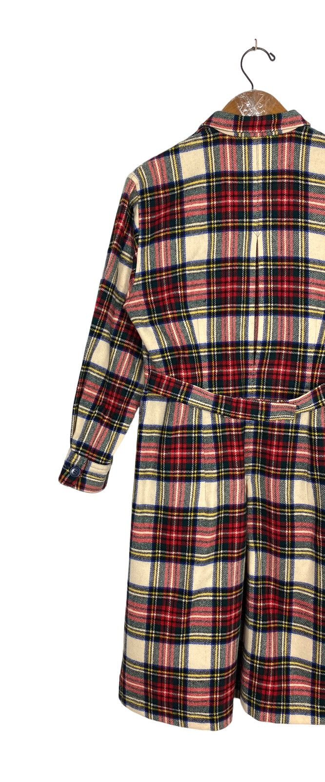 Comme des Garcons Rare‼️ Vintage Comme Des Garcons Tartans Long Coat Size M / US 6-8 / IT 42-44 - 7 Thumbnail