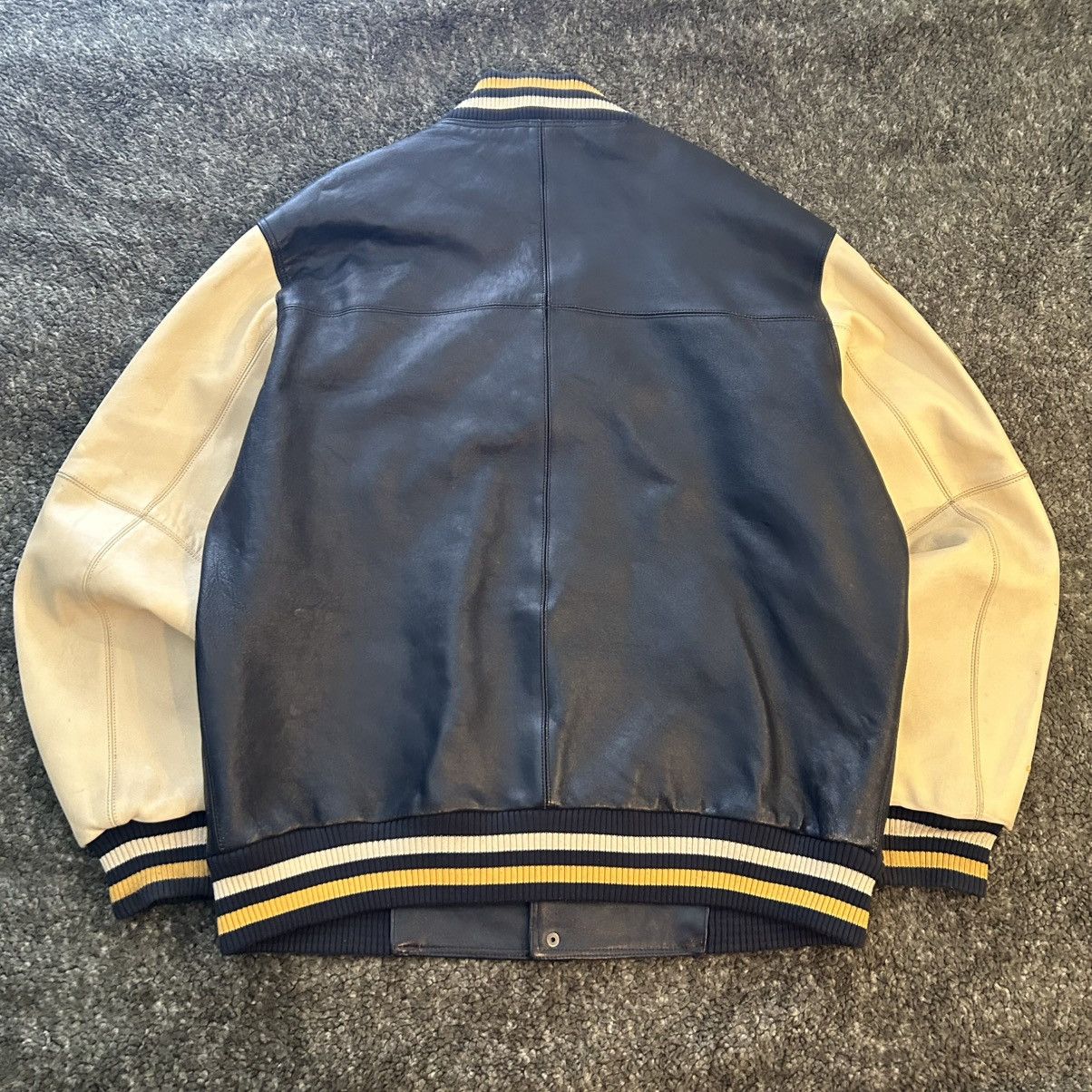 Pelle Pelle Y2K Pelle Pelle Marc Leather Varsity Jacket Size 52 XXL Size US L / EU 52-54 / 3 - 2 Thumbnail
