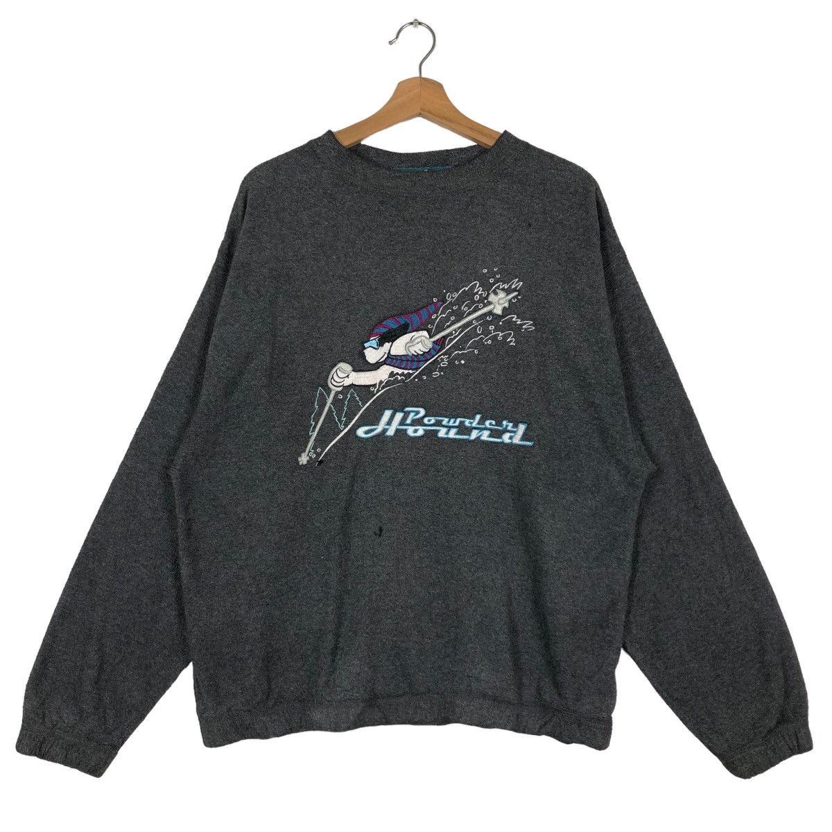 Hysteric Glamour 🔥90’s Vintage Sweatshirt Big Dogs Spell Out Big Logo Size US S / EU 44-46 / 1 - 1 Thumbnail