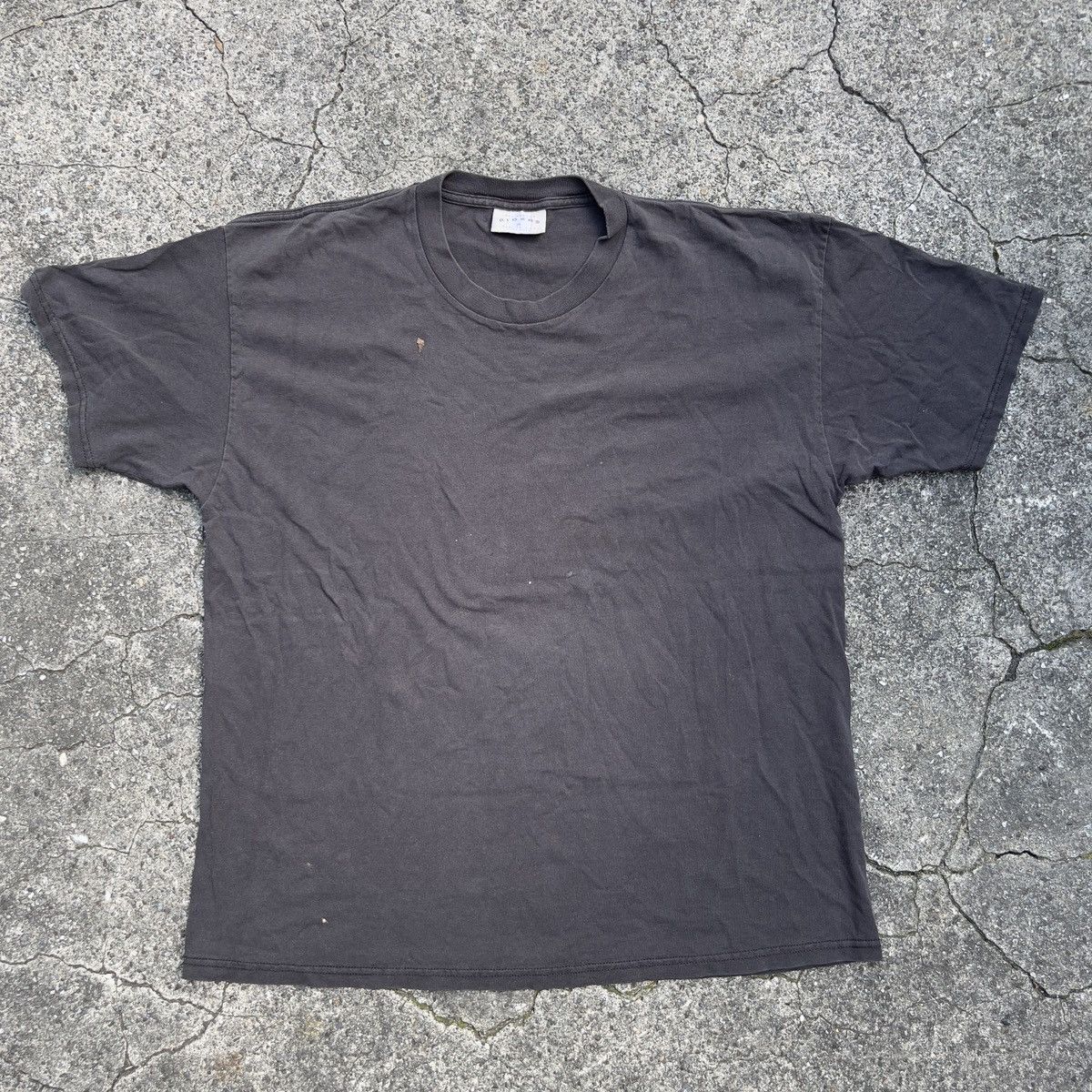 Vintage Vintage 90s Thrashed RIDERS Black Blank Shirt Size US XL / EU 56 / 4 - 1 Thumbnail
