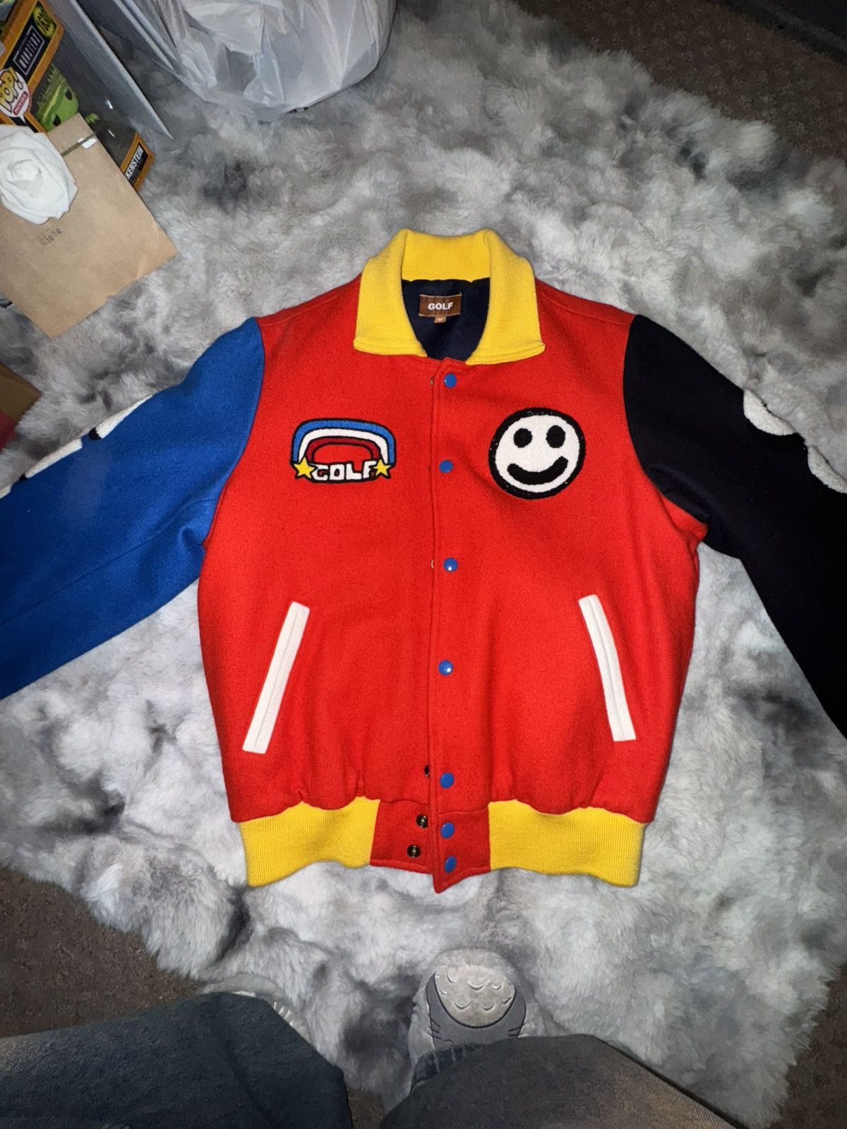 Golf Wang Anti Golf Varsity Jacket Size US M / EU 48-50 / 2 - 1 Thumbnail