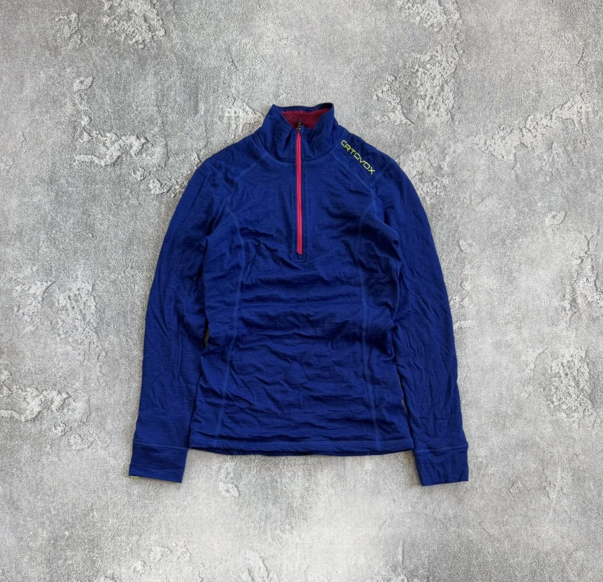 ORTOVOX Ortovox XS/size 1/4 zip sweater knitwear long sleeve outdoor Size XS / US 0-2 / IT 36-38 - 8 Thumbnail