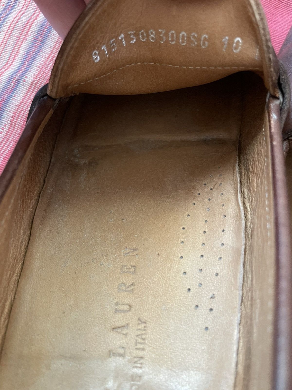 Ralph Lauren Black Label Leather Driving Loafer Size US 10 / EU 43 - 5 Thumbnail