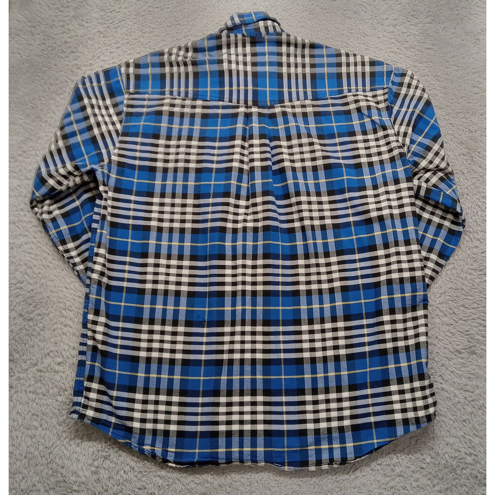 Roper Roper Shirt L Men's Long Sleeve Button Front Blue Plaid Size US L / EU 52-54 / 3 - 4 Thumbnail