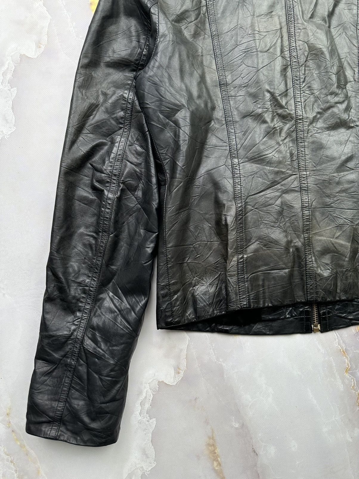 Japanese Brand Vintage Leather Jacket Size S / US 4 / IT 40 - 11 Thumbnail