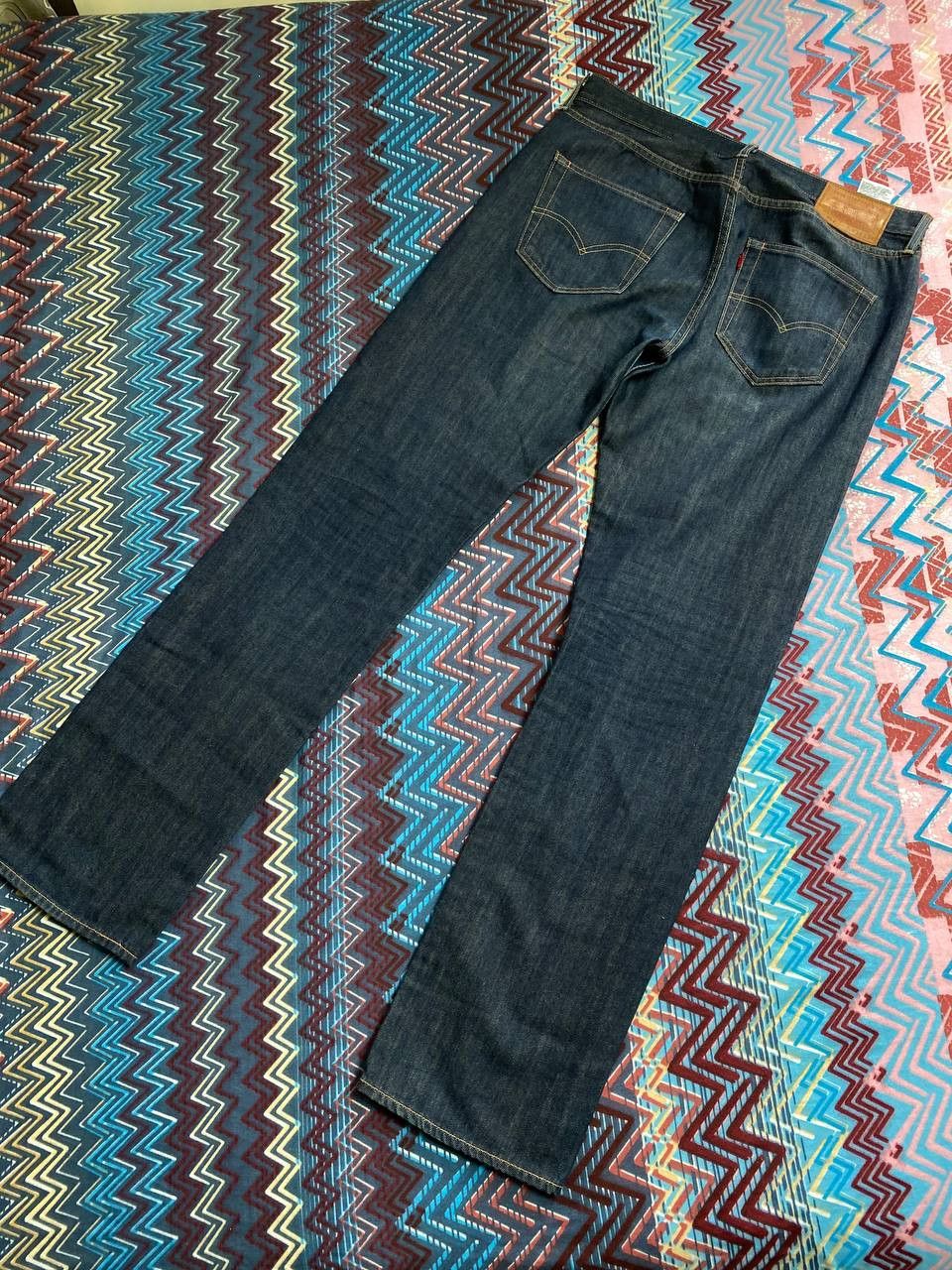 Levi's × Vintage Levi's 501 Vintage Light Denim Jeans Y2k Grunge Size US 32 / EU 48 - 14 Thumbnail