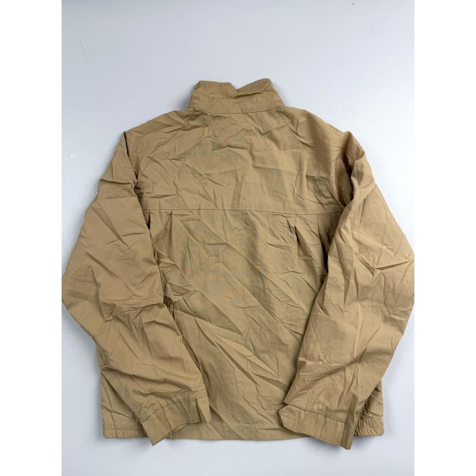 Vintage VINTAGE Campus Jacket Mens XL Beige Canvas Windbreaker Full Zip Lightweight USA Size US XL / EU 56 / 4 - 2 Thumbnail