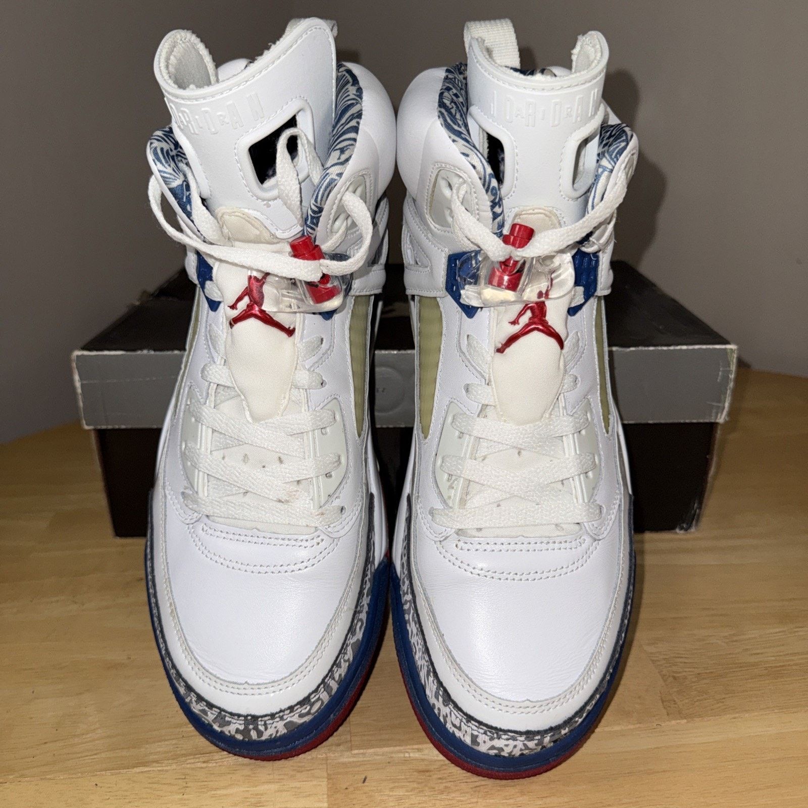Jordan Brand AIR Jordan Spizike True Blue Size 11.5 OG BOX Size US 11.5 / EU 44-45 - 5 Thumbnail