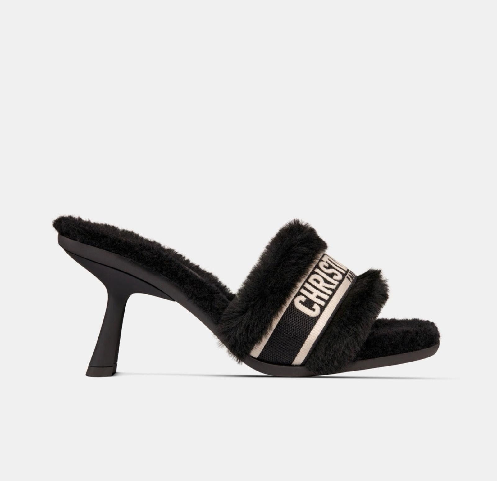 Dior Dior Dway Heeled Slide Sandals Size US 10.5 / IT 40.5 - 1 Thumbnail
